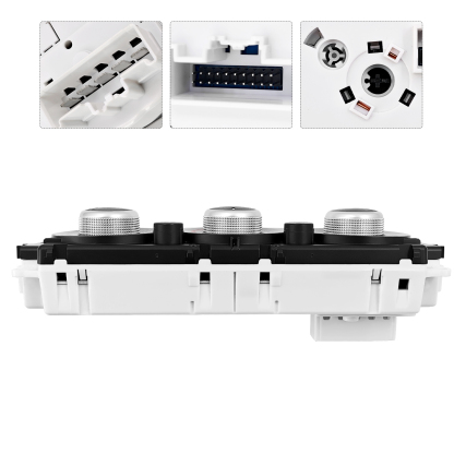 AC Climate Control Module for Ford Focus 2012-2014 Selected Models, HVAC Control Panel w/o ATC & Heated Seats or Dual-Zone A/C (ST)