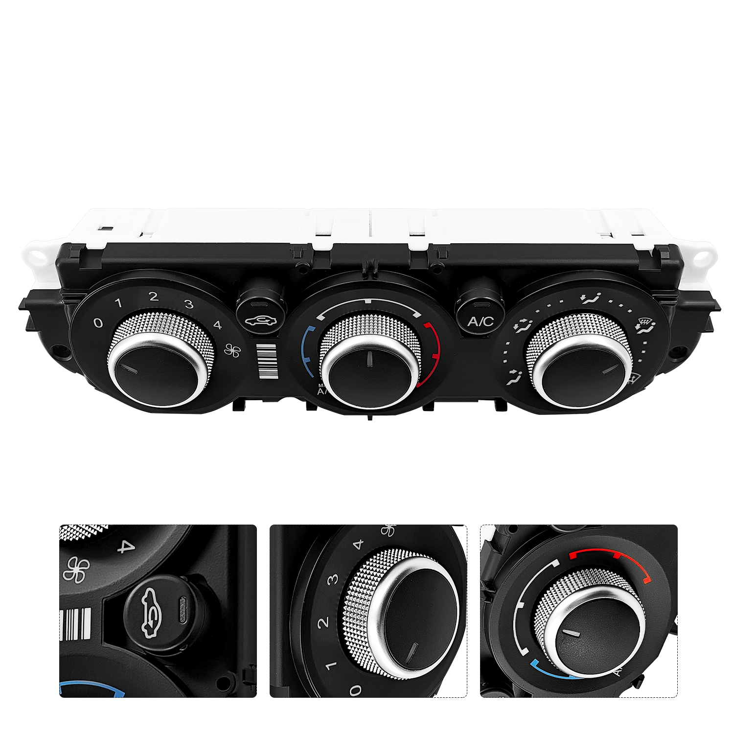 AC Climate Control Module for Ford Focus 2012-2014 Selected Models, HVAC Control Panel w/o ATC & Heated Seats or Dual-Zone A/C (ST)