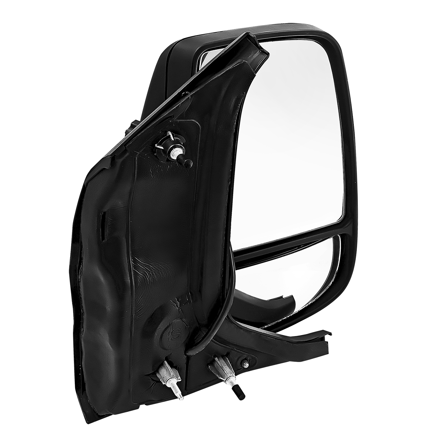 Right Passenger Side Tow Mirror Fits for Ford Transit 150 250 350 2018-2019 Support Power Folding Power Heated Adjust with Turn Signal Light Short Arm