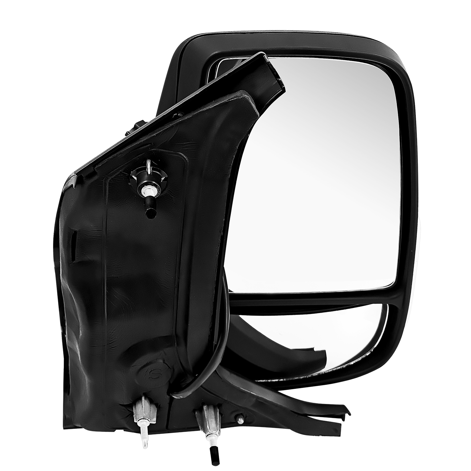 Right Passenger Side Tow Mirror Fits for Ford Transit 150 250 350 2018-2019 Support Power Folding Power Heated Adjust with Turn Signal Light Short Arm