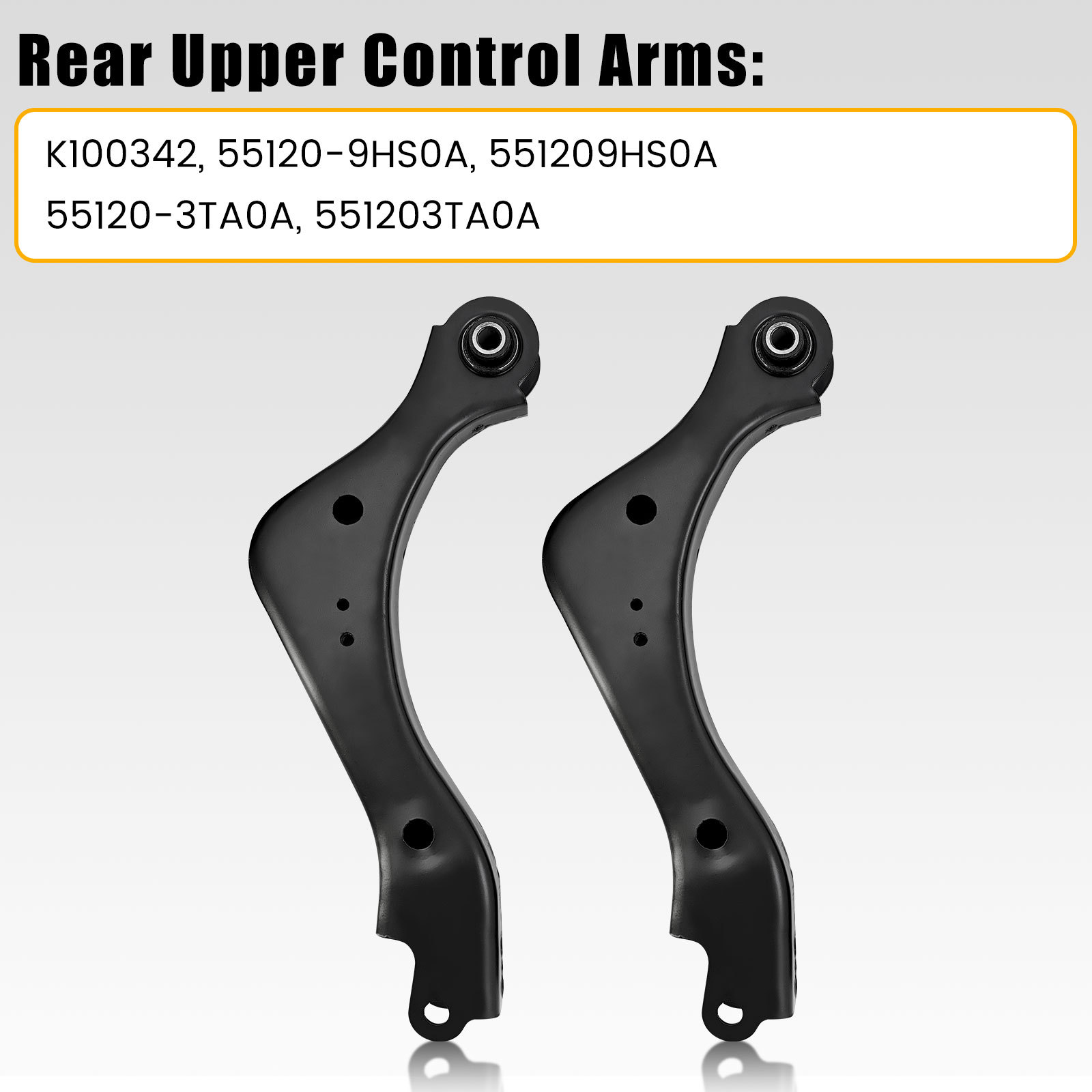Rear Control Arm kit w/Rear Bar Stabilizer Link Fits for Nissan Altima 2.5L 3.5L 2013-2018, Maxima 3.5L 2016-2018
