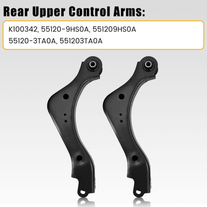 Rear Control Arm kit w/Rear Bar Stabilizer Link Fits for Nissan Altima 2.5L 3.5L 2013-2018, Maxima 3.5L 2016-2018