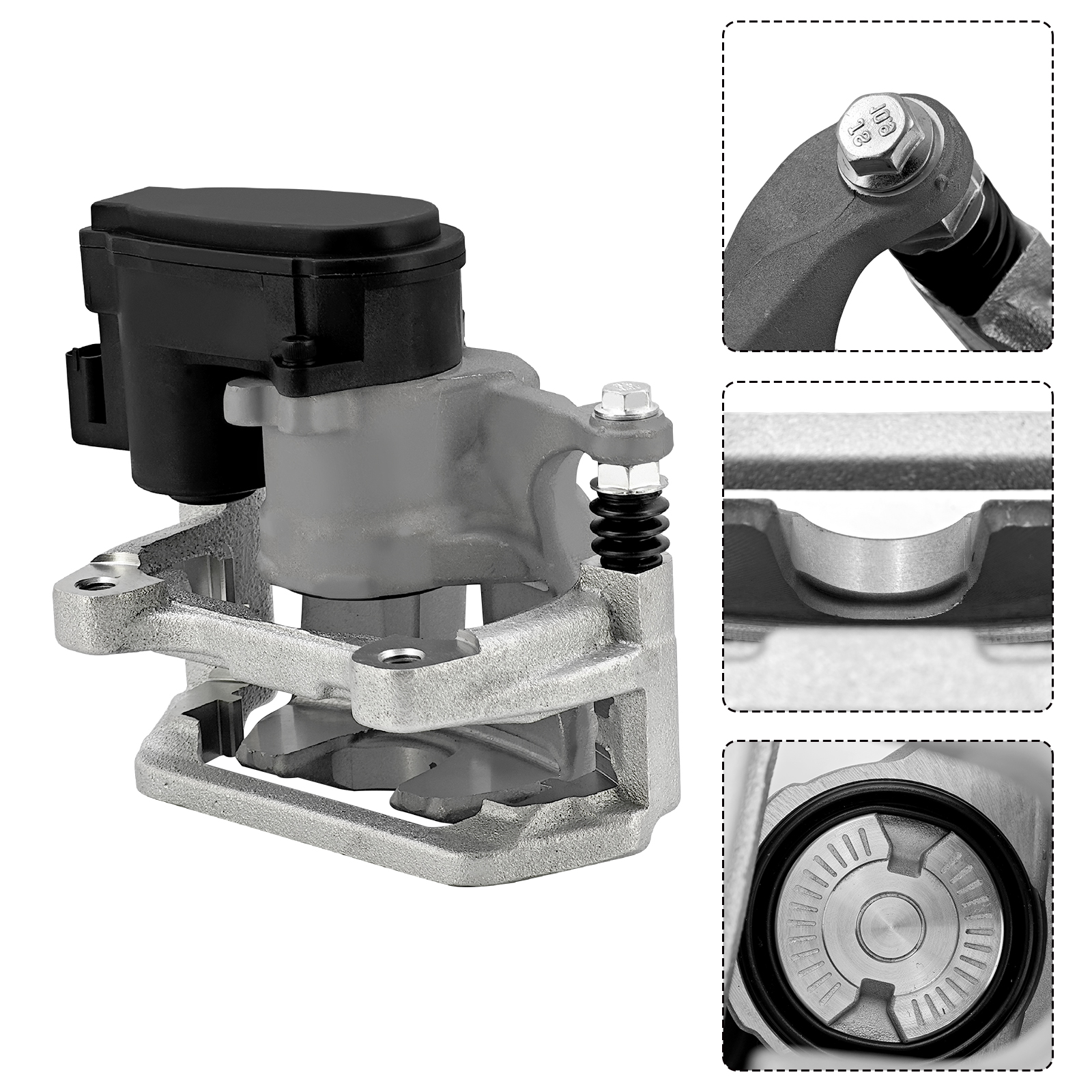 Rear Brake Caliper Assembly w/Bracket Actuator Fit for Tesla Model 3 Y 2017-2023 -Right Passenger Side