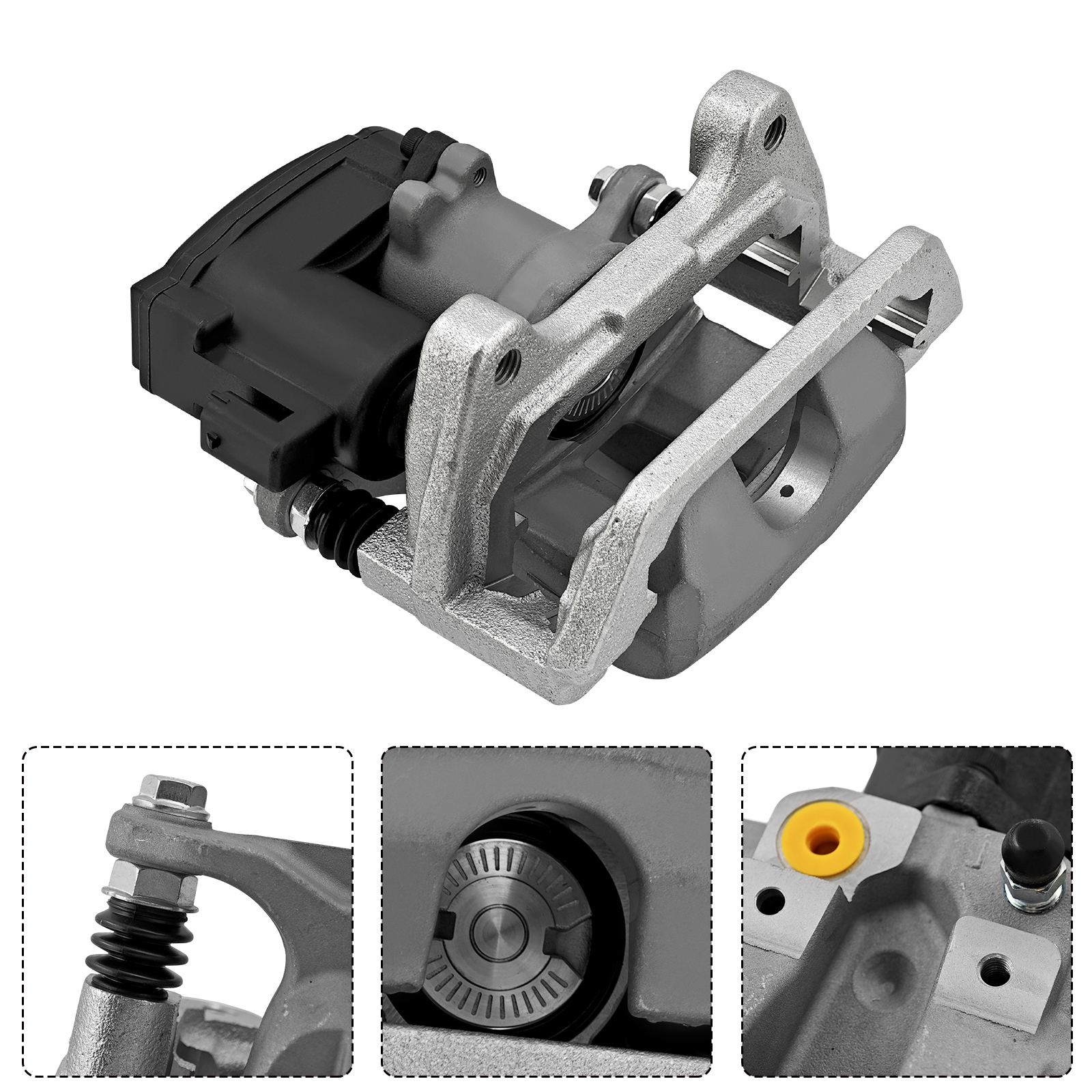 Rear Brake Caliper Assembly w/Bracket Actuator Fit for Tesla Model 3 Y 2017-2023 -Right Passenger Side