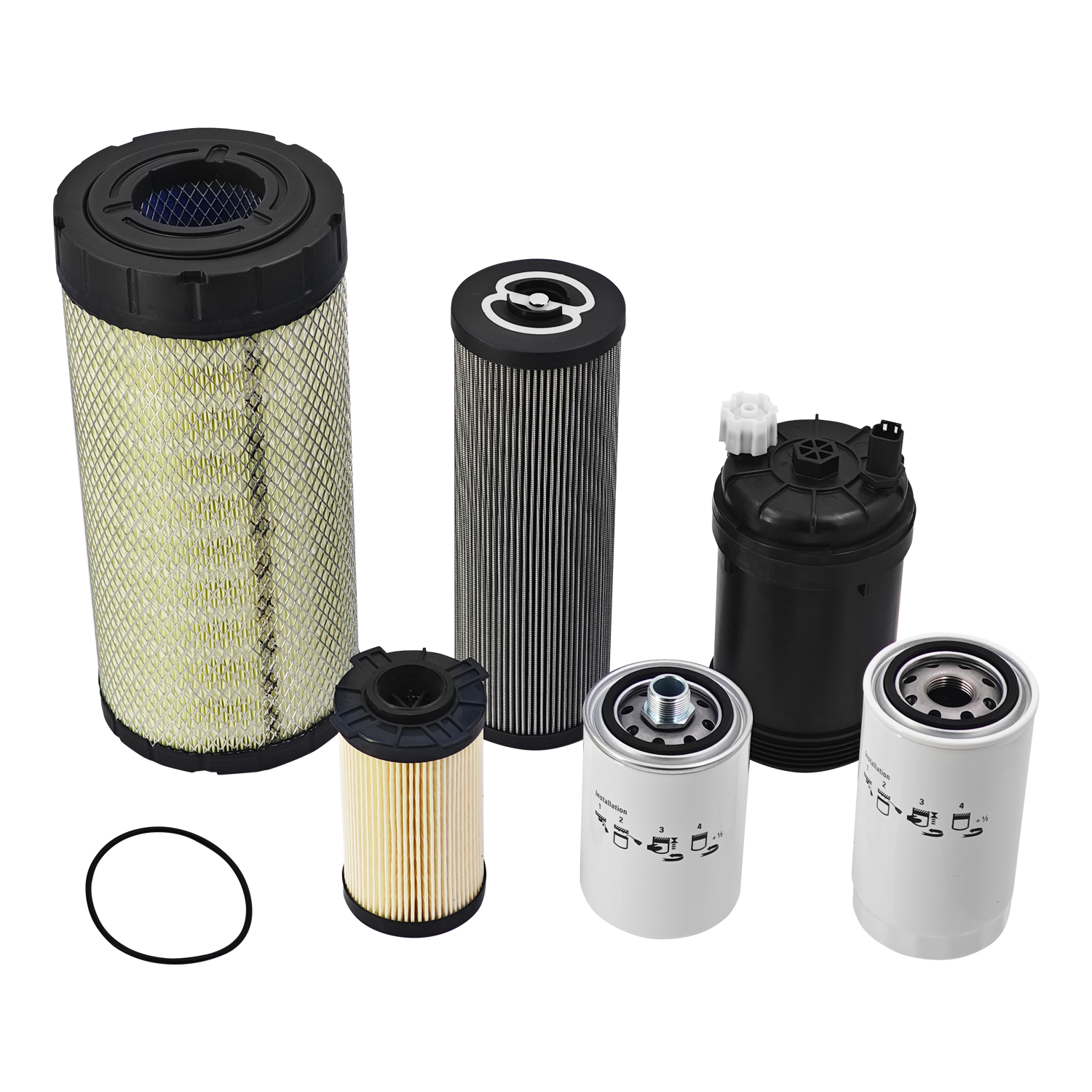 7 Pcs Filter Kit for JLG SkyTrak T4F ULS 6036 6042 8042 10042 10054 1001199738