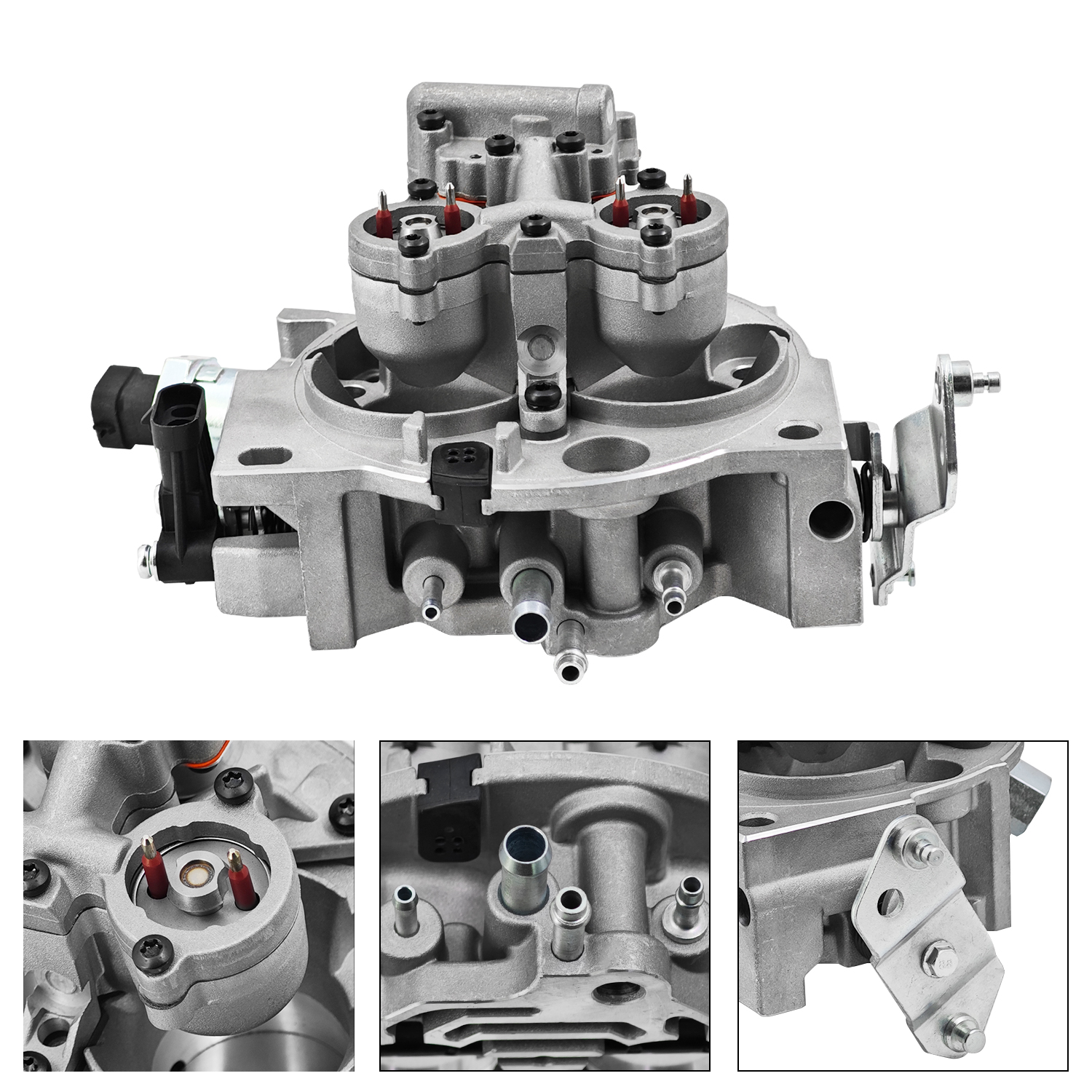 Throttle Body w/Fuel Injector Fits for Chevy for GMC | 350 5.7L C1500 C2500 K1500 K2500 Suburban Tahoe Silverado 1987-1990