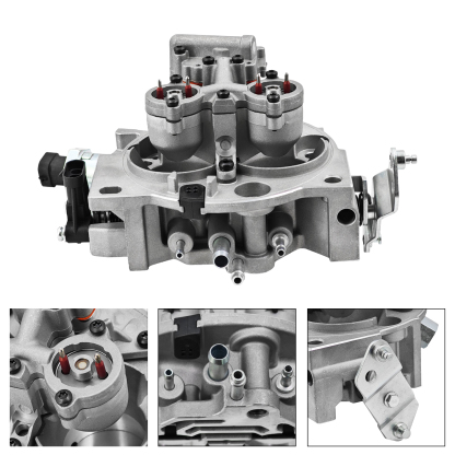 Throttle Body w/Fuel Injector Fits for Chevy for GMC | 350 5.7L C1500 C2500 K1500 K2500 Suburban Tahoe Silverado 1987-1990