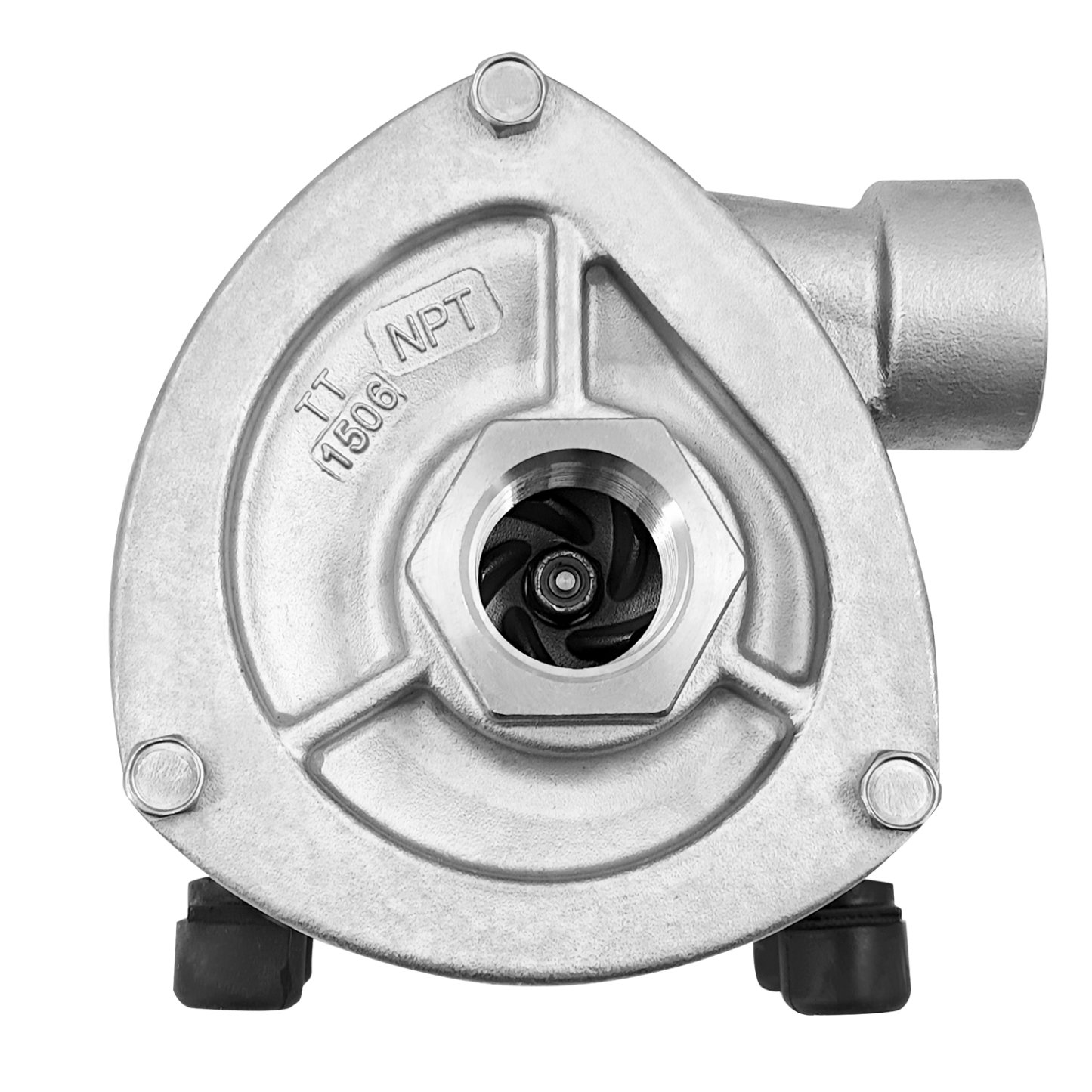 12V Low Pressure Marine Centrifugal Pump for Jabsco Cyclone for Marine & RV 29 GPM Stainless Steel Electric Water Pump Use Can Handles Fresh/Salt Water & Antifreeze