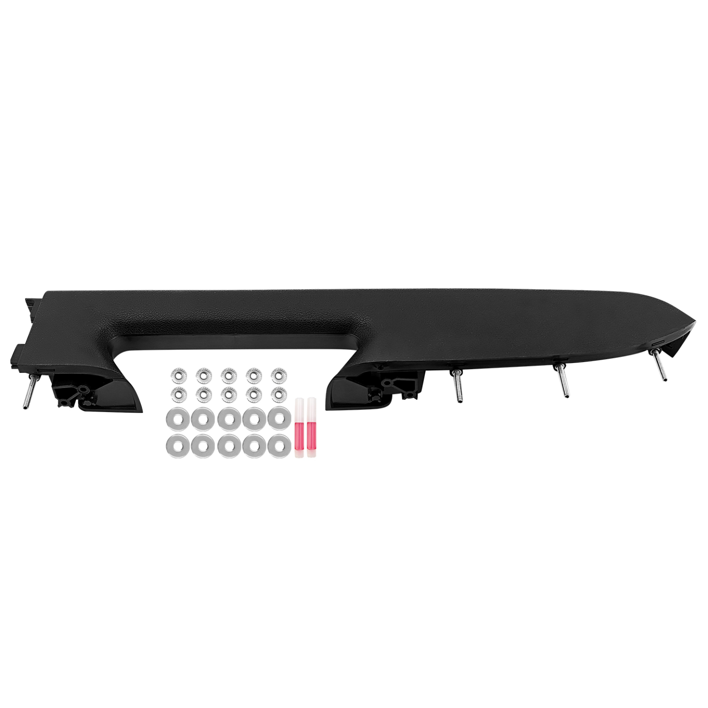  Black Front Left Driver Side Door Panel Armrest Repair Kit Fits for Chevy Silverado for GMC Sierra 1500 2500HD 3500HD 2010-2014 wi/Release Handle Below Armrest