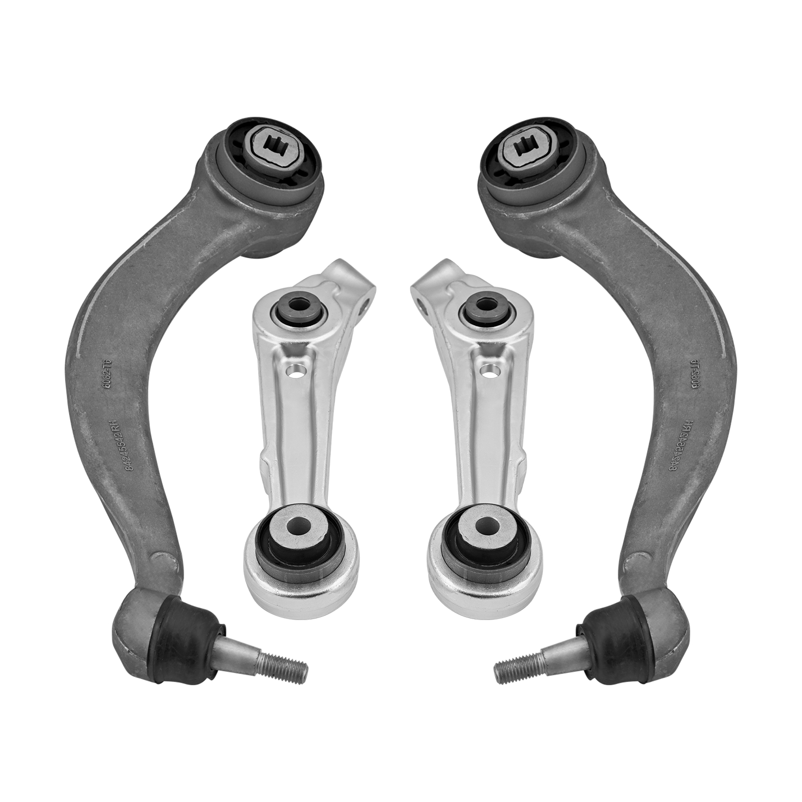 4PCS Front Lower Control Arm Kit Fits for Cadillac CT6 2.0L 3.0L 3.6L 2016-2020