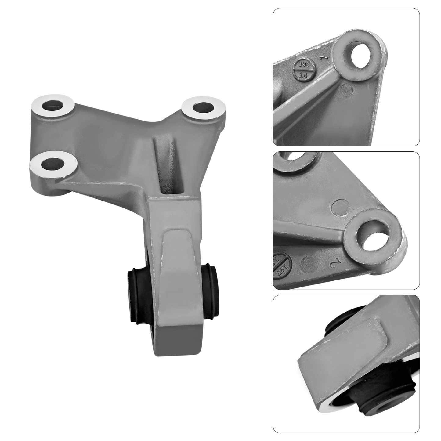 2PCS Rear differential bracket Bushing Left & Right Set Fits for Mitsubishi Outlander Eclipse Cross Lancer 2011-2024 1.5L 2.0L 2.4L 3.0L l4 V6