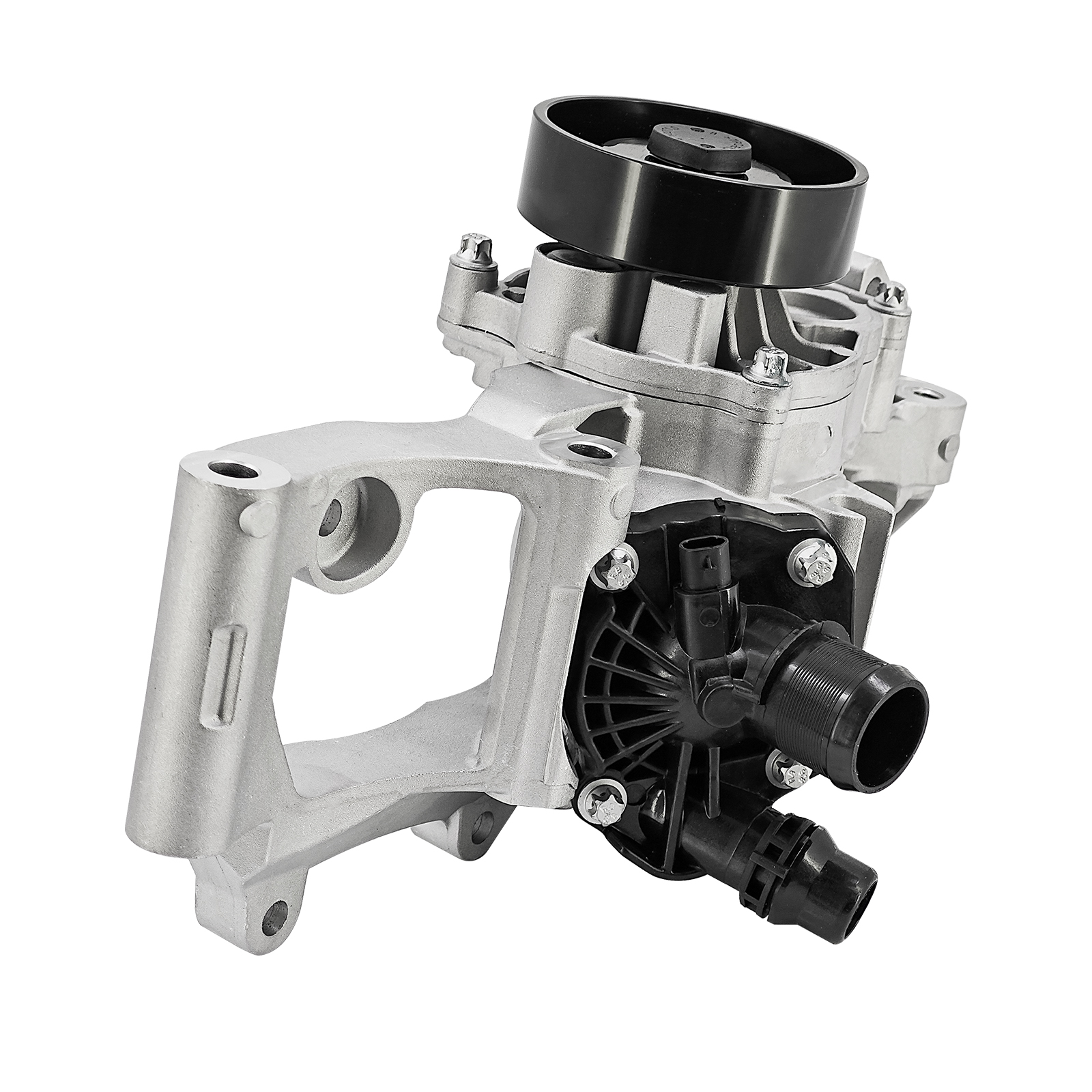 Water Pump w/Thermostat and Bracket Fits for BMW X1/X2 2.0L (2016-2019) for Mini Cooper/Cooper Clubman/Cooper Countryman 1.5L 2.0L (2014-2019)