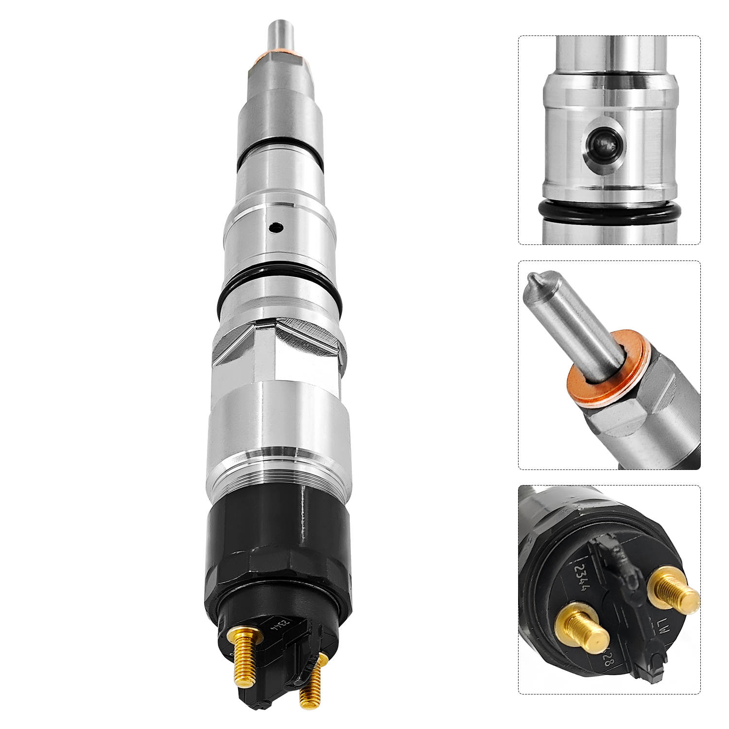 Fuel Injector Compatible with Doosan Loader with DL06 5.9L I6 TC Engine