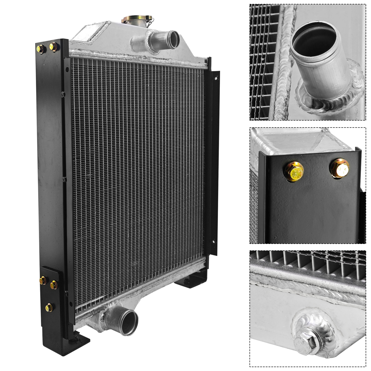 AT48171 Radiator for John Deere 302 380 401 1030 1035 1520 1630 1635 1030OU 1035EF 1630OU 1635EF 2030OU 2035EF 300B 301A 302A 480A 480B 748L 844K
