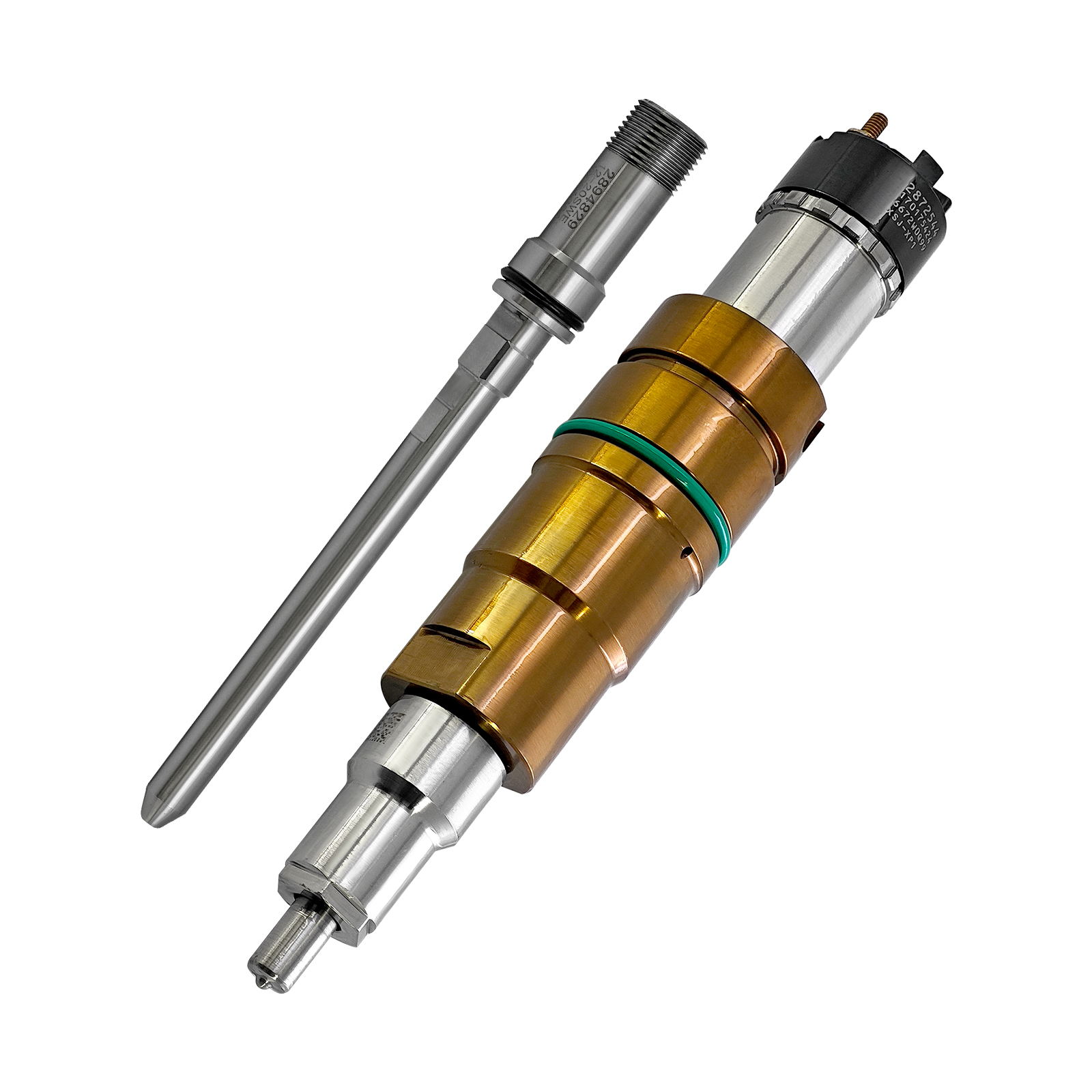 Fuel Injector W/Connector Tube fit for Cummins ISZ ISX ISX12 ISX15 Engine