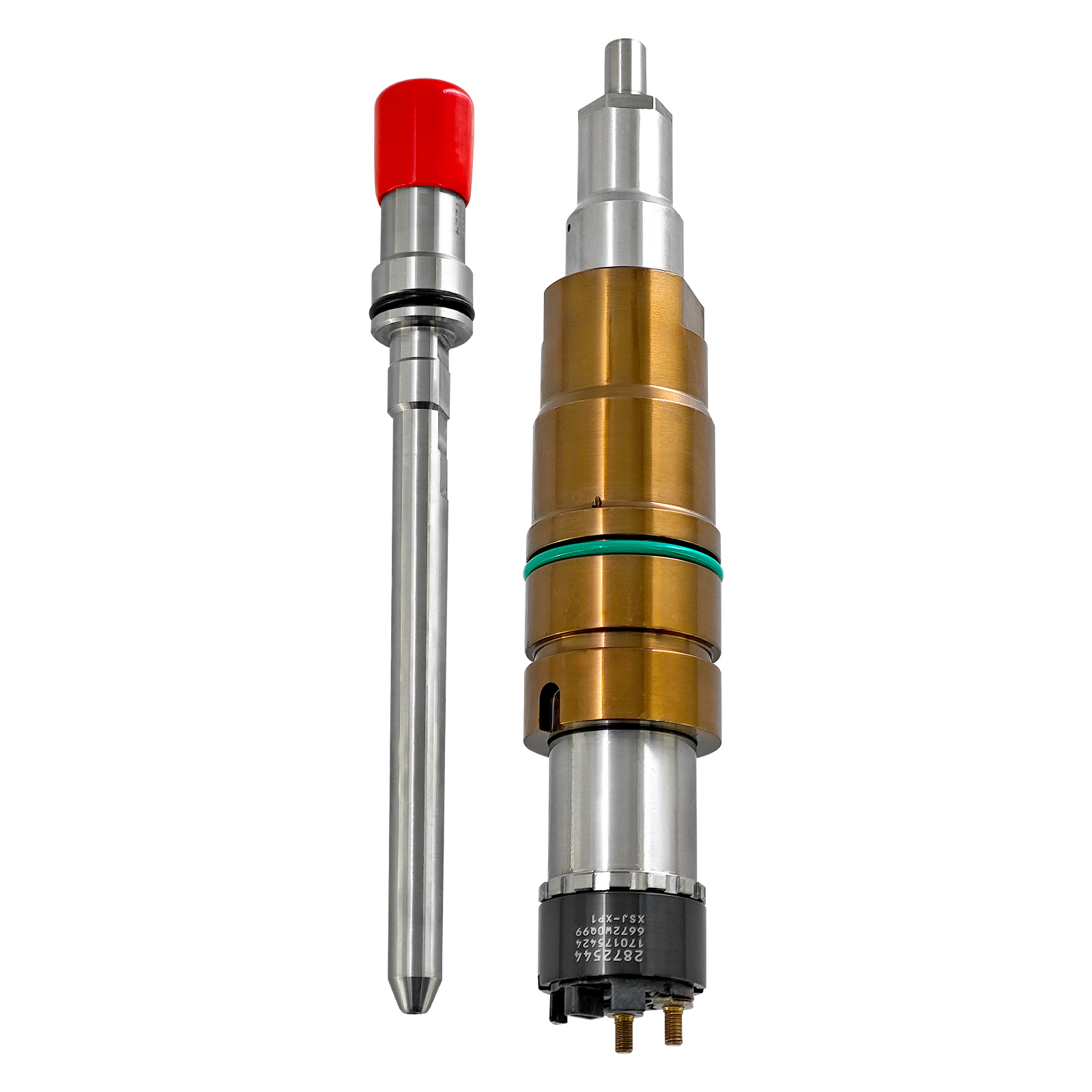 Fuel Injector W/Connector Tube fit for Cummins ISZ ISX ISX12 ISX15 Engine