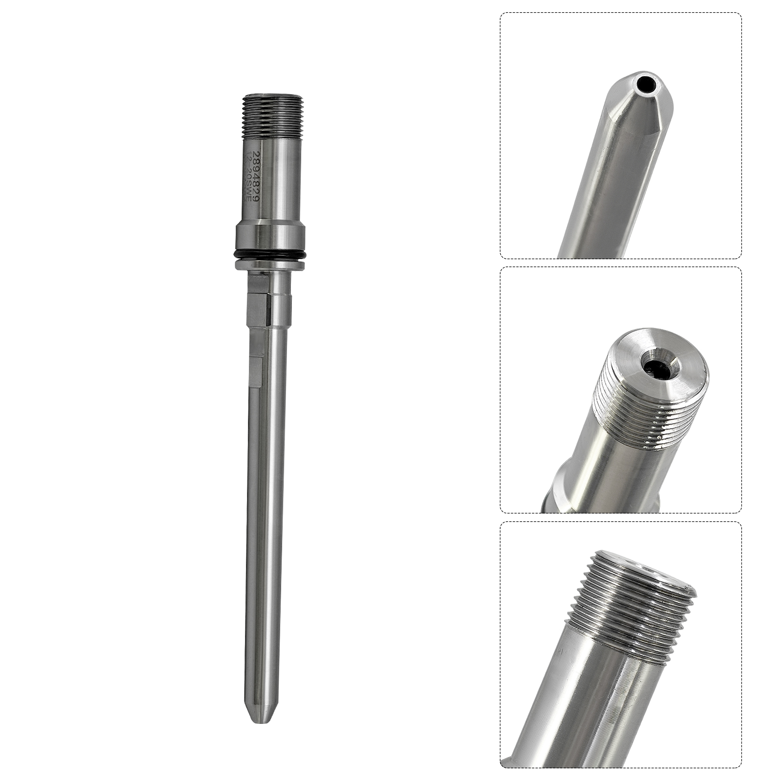 Fuel Injector W/Connector Tube fit for Cummins ISZ ISX ISX12 ISX15 Engine