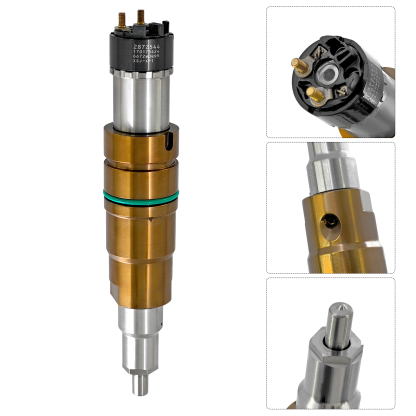 Fuel Injector W/Connector Tube fit for Cummins ISZ ISX ISX12 ISX15 Engine