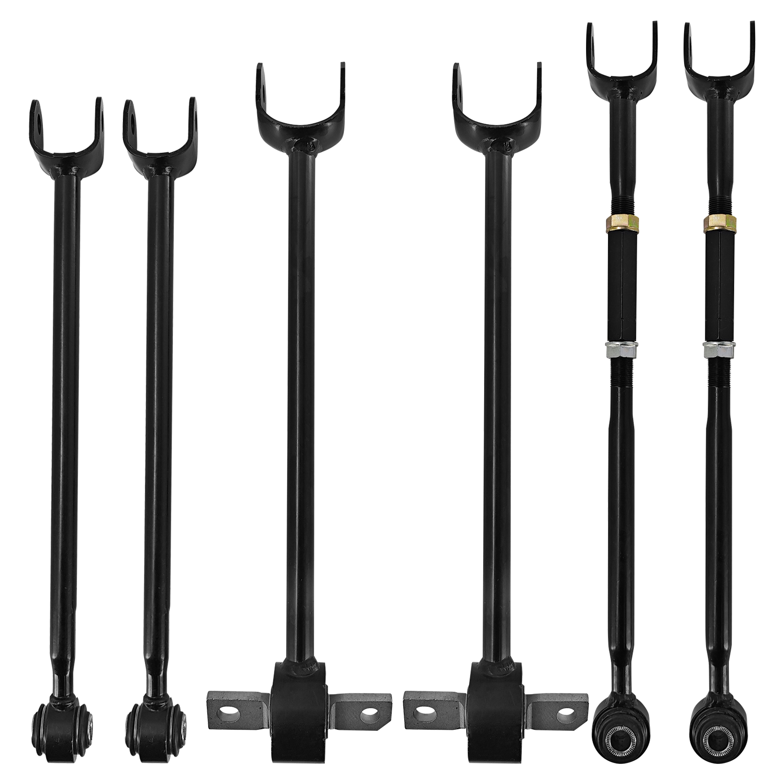 Rear Trailing & Lateral Control Arms W/Bushings Compatible with Toyota Camry 2012-2017