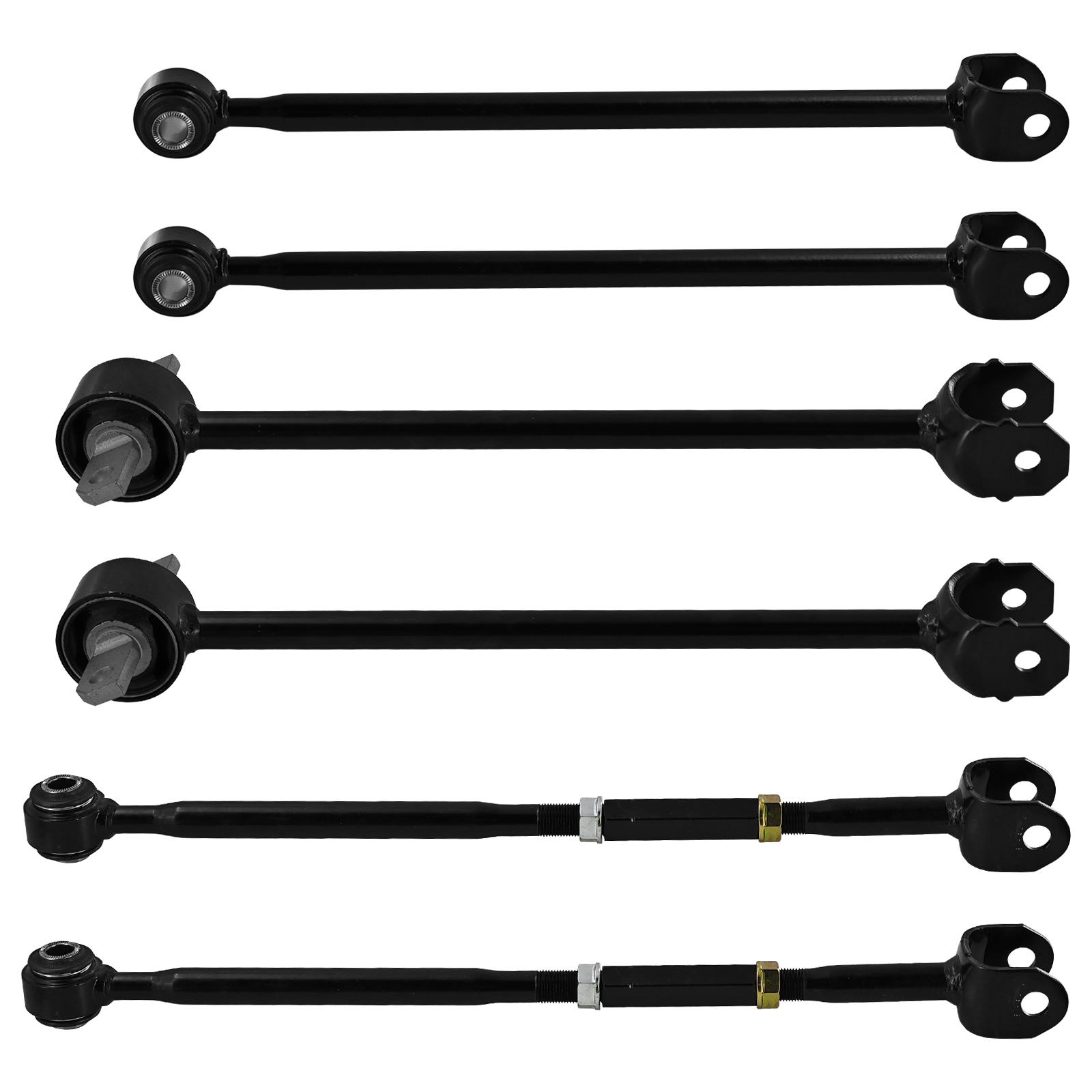 Rear Trailing & Lateral Control Arms W/Bushings Compatible with Toyota Camry 2012-2017