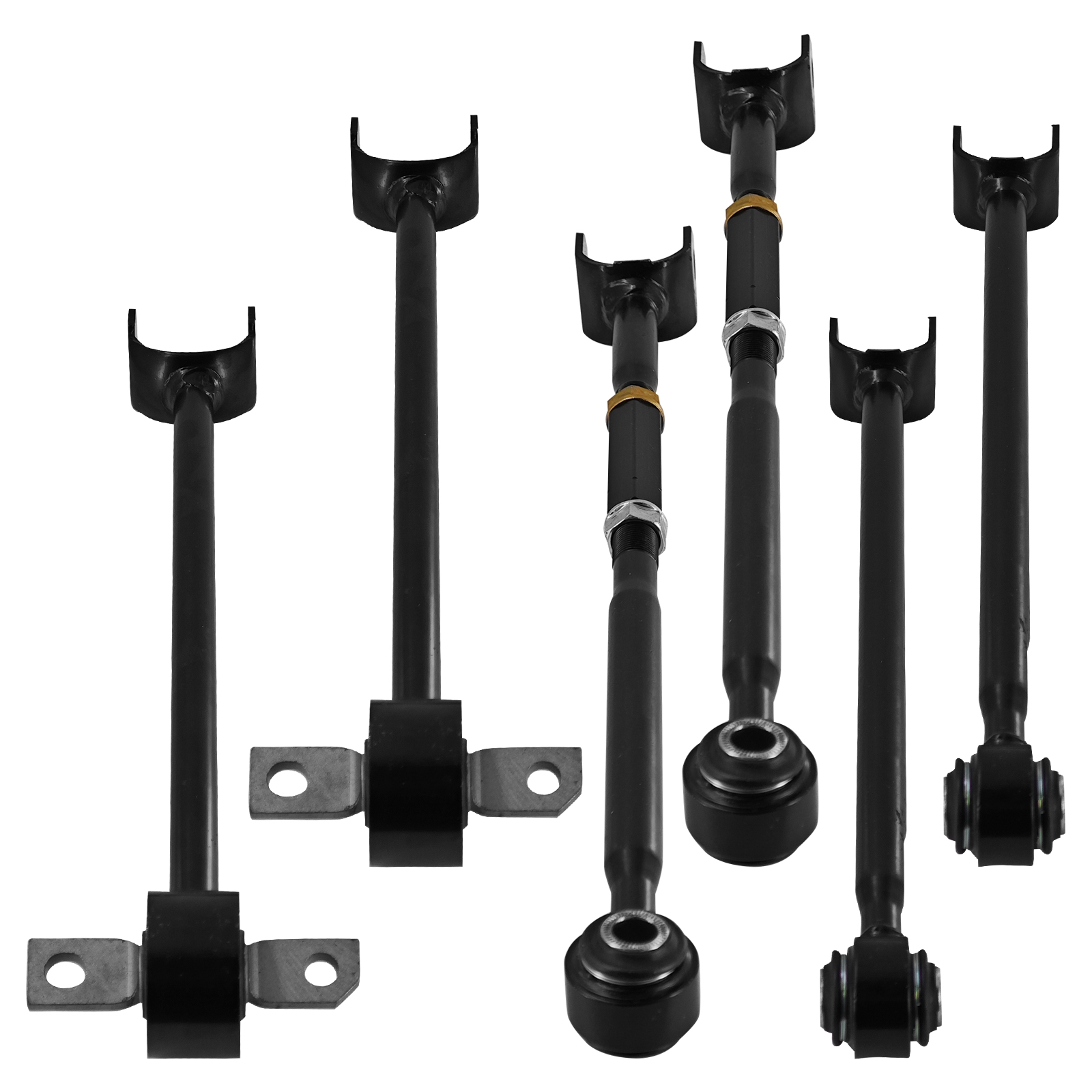 Rear Trailing & Lateral Control Arms W/Bushings Compatible with Toyota Camry 2012-2017