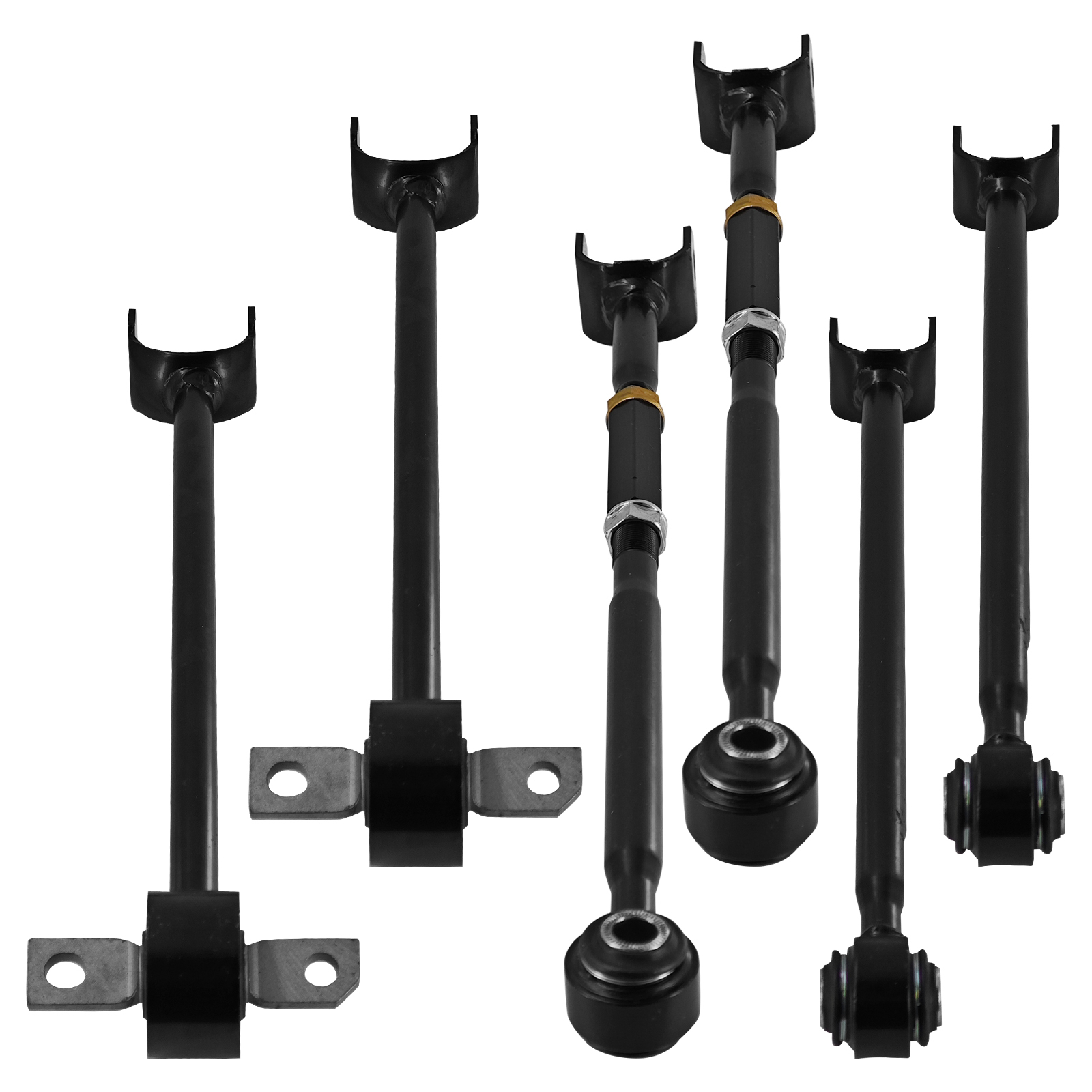 Rear Trailing & Lateral Control Arms W/Bushings Compatible with Toyota Camry 2012-2017
