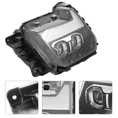 Left Driver Side LED Headlight Assembly Fits for Hyundai Palisade 3.8L 2023-2025
