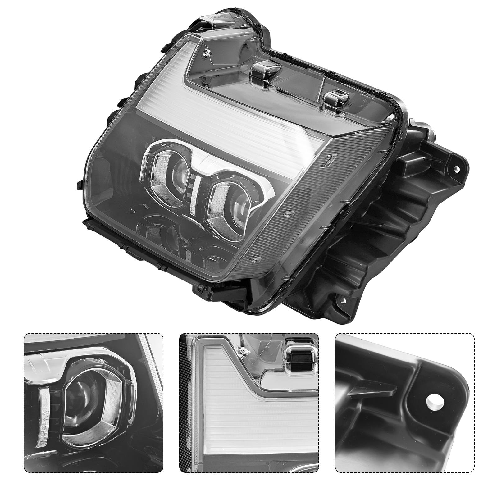Left Right Passenger Side LED Headlight Assembly Fits for Hyundai Palisade 3.8L 2023-2025