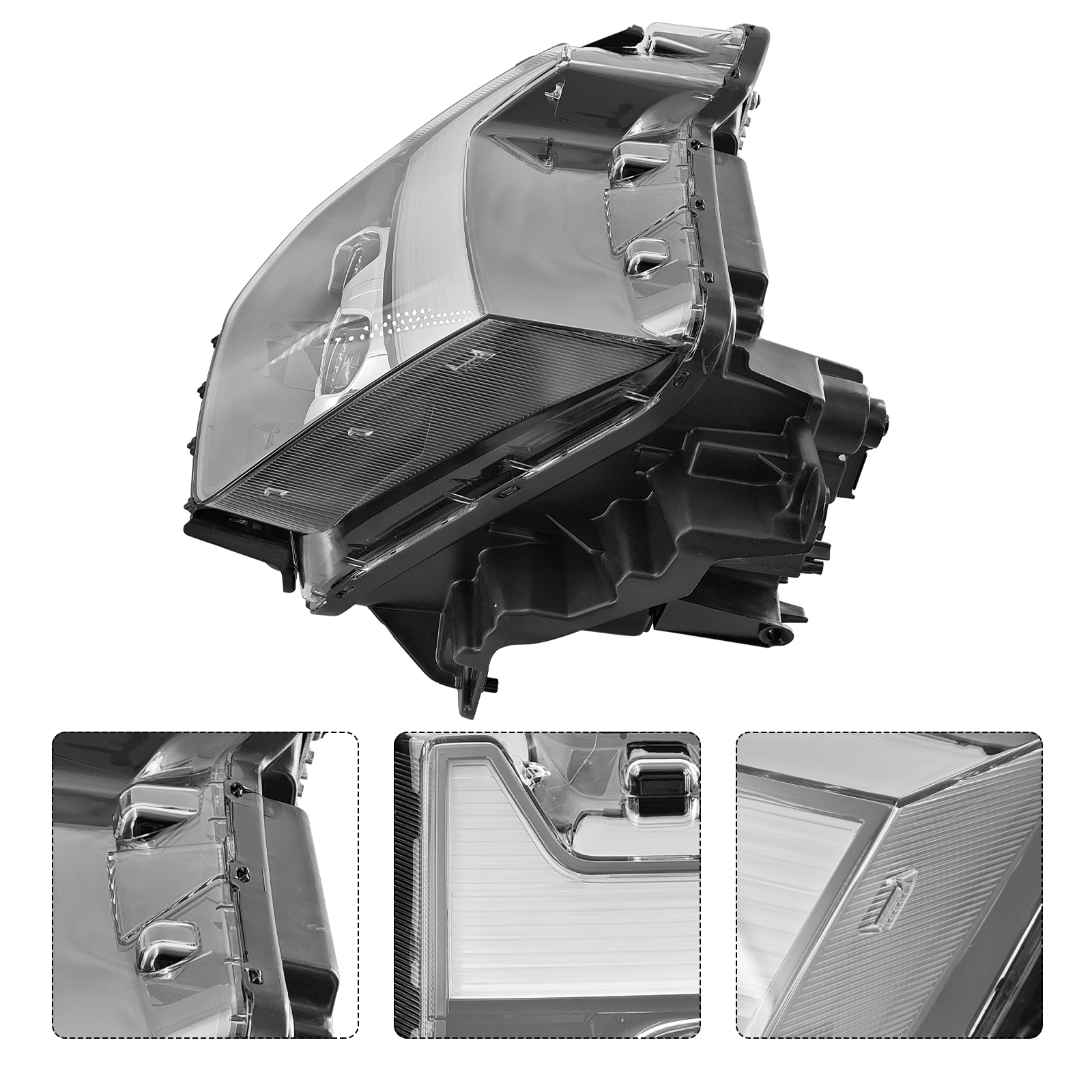 Left Right Passenger Side LED Headlight Assembly Fits for Hyundai Palisade 3.8L 2023-2025