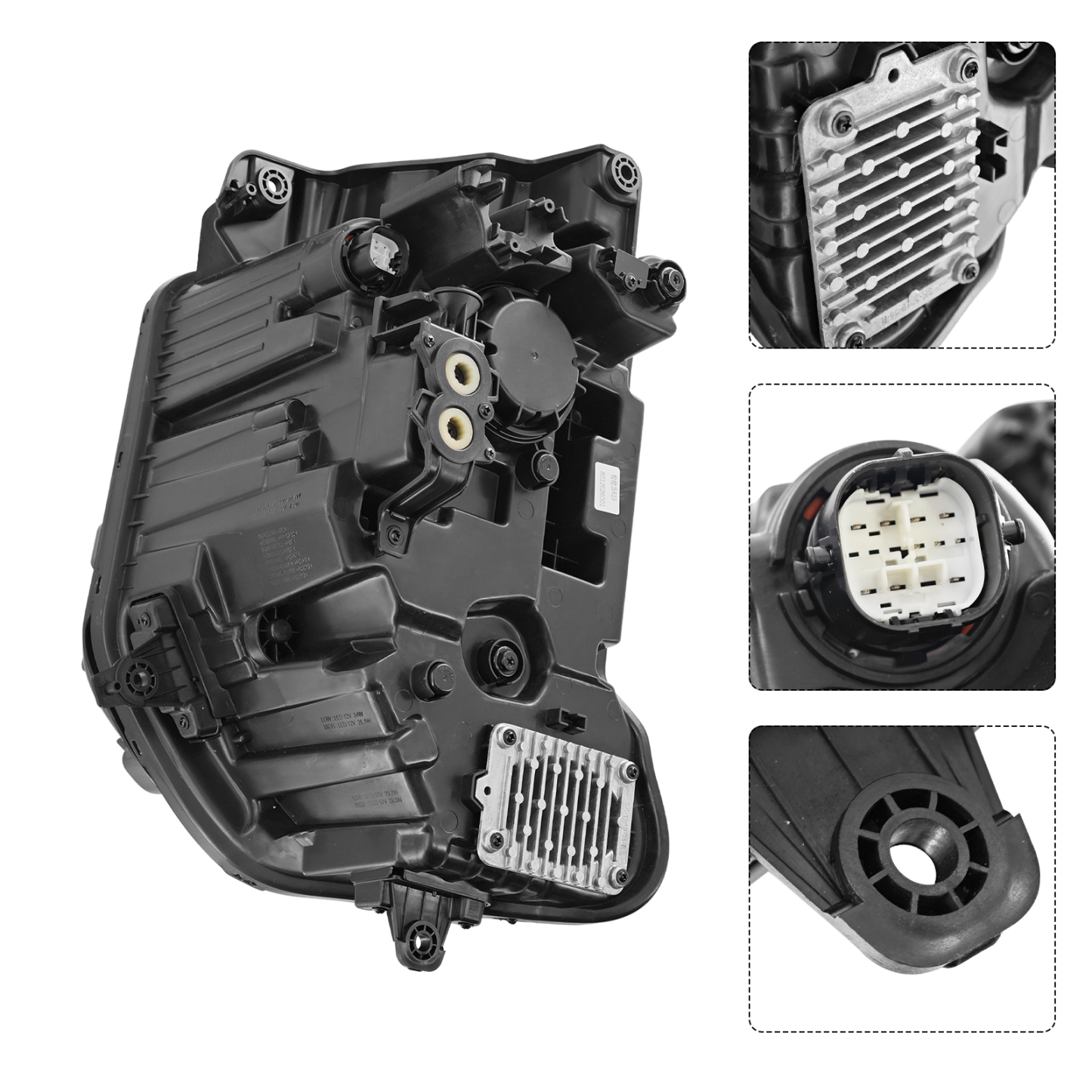 Left Right Passenger Side LED Headlight Assembly Fits for Hyundai Palisade 3.8L 2023-2025