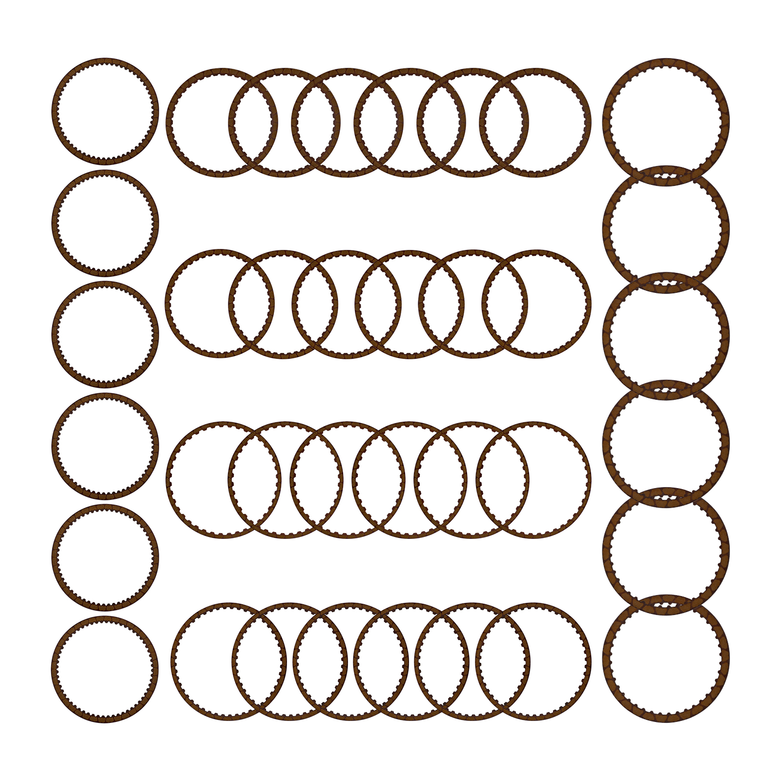 UB80 Auto Transmission Friction Kit Clutch Plate Fits for Toyota Avalon 2019-2020 for Camry 2018-2020 for RAV4 2019-2020 2.0L for Lexus ES350 2019-2020 3.5L