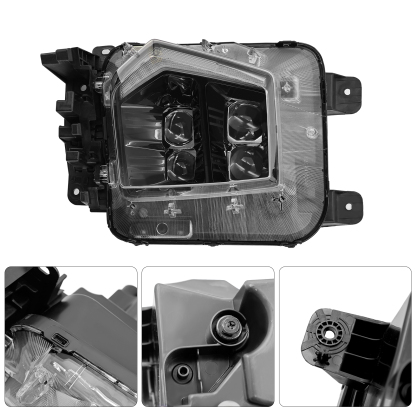 LED Headlight Assembly Fits for Hyundai Santa Cruz 2022-2024 -Left Driver Side