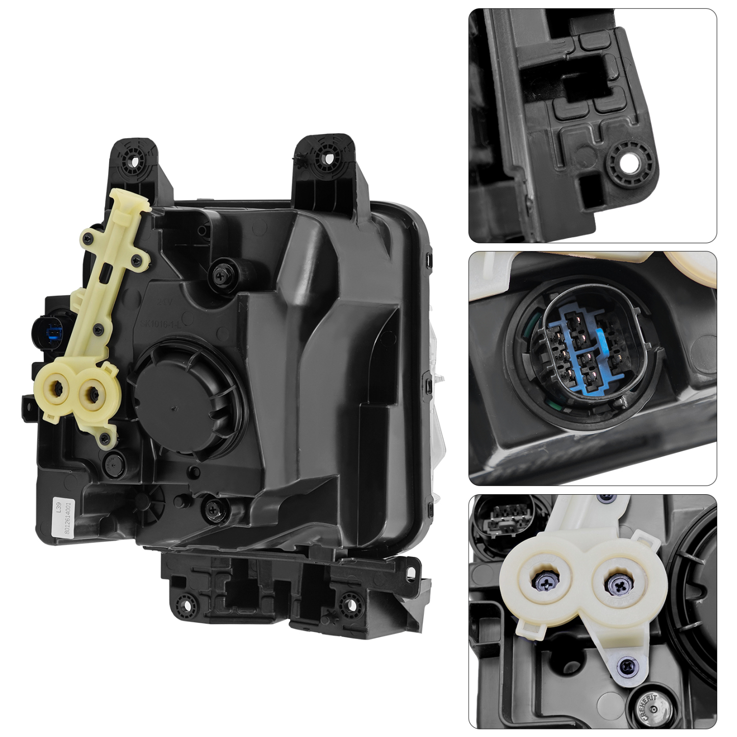 LED Headlight Assembly Fits for Hyundai Santa Cruz 2022-2024 -Left Driver Side