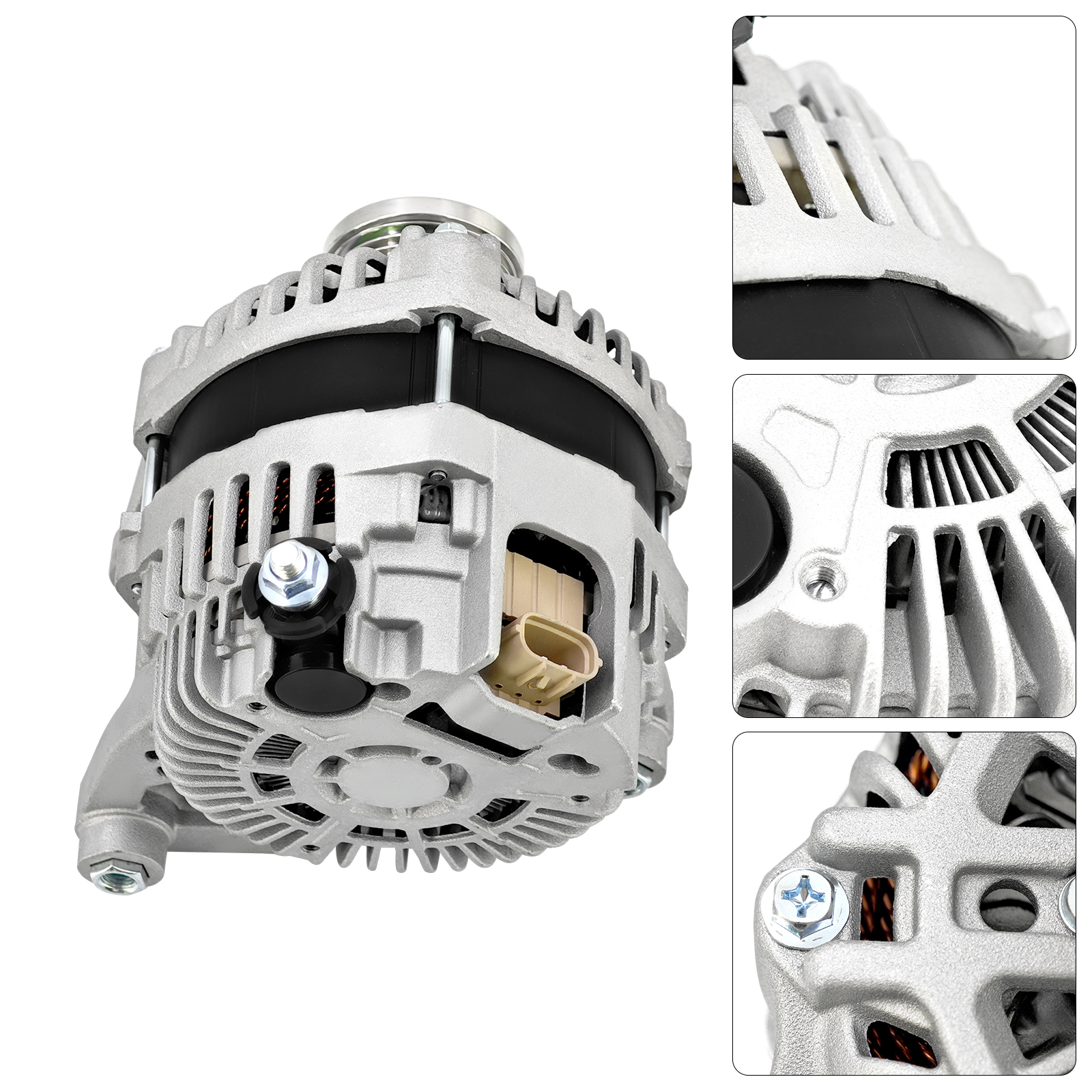 150 Amp Alternator Fits for Mazda 6 2018-2021 2.5L, CX-5 CX5 2019-2023 2.5L, CX-9 CX9 2016-2023 2.5L 12V 6-Groove