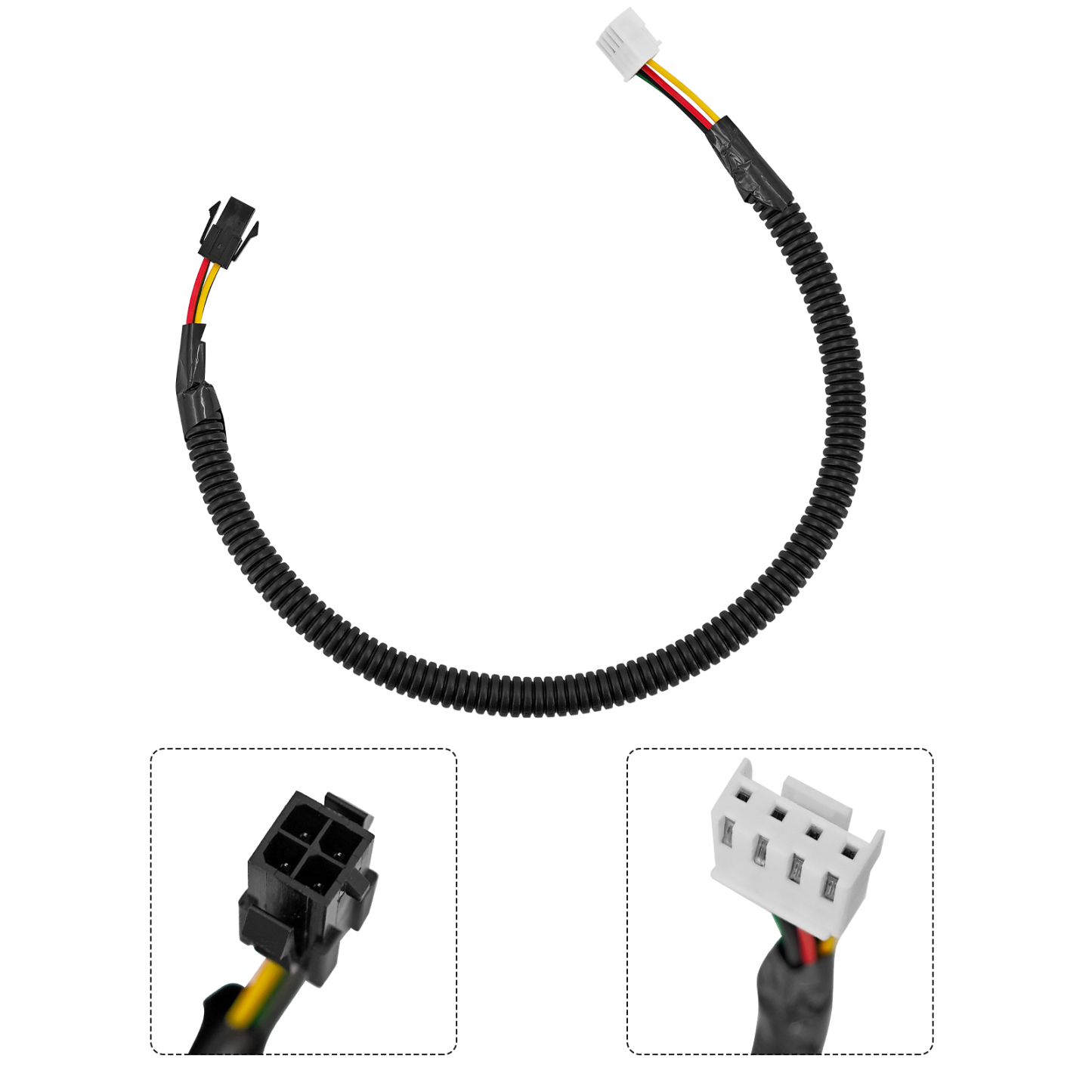 RV Leveling Touch Control Panel w/Harness Adapter Fits for Lippert Power Gear; for Kwikee Ground Control and Travel Trailer Leveling System