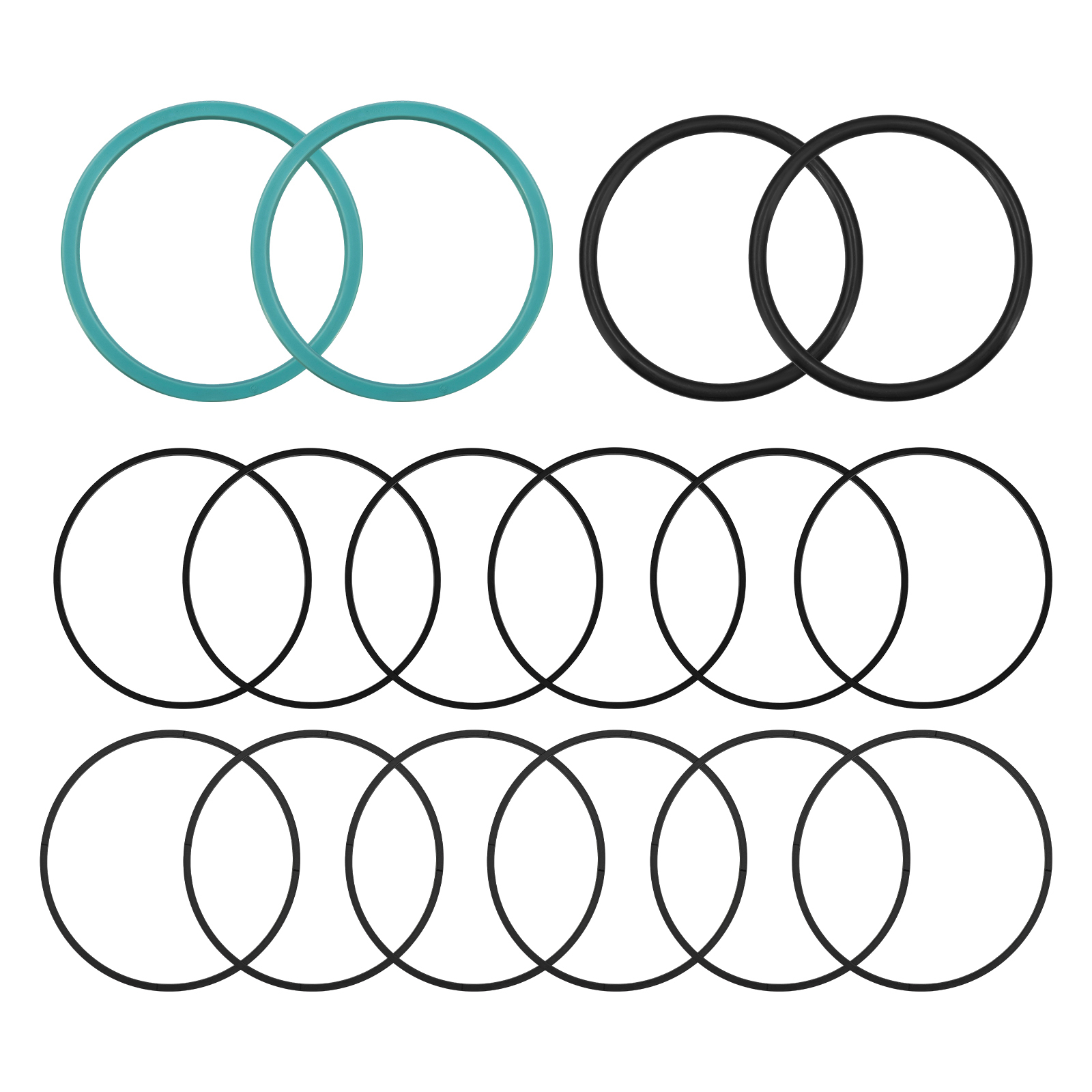 Hydraulic Boom Cylinder Seal Kit Compatible with JLG 600S Telescopic Boom Lift