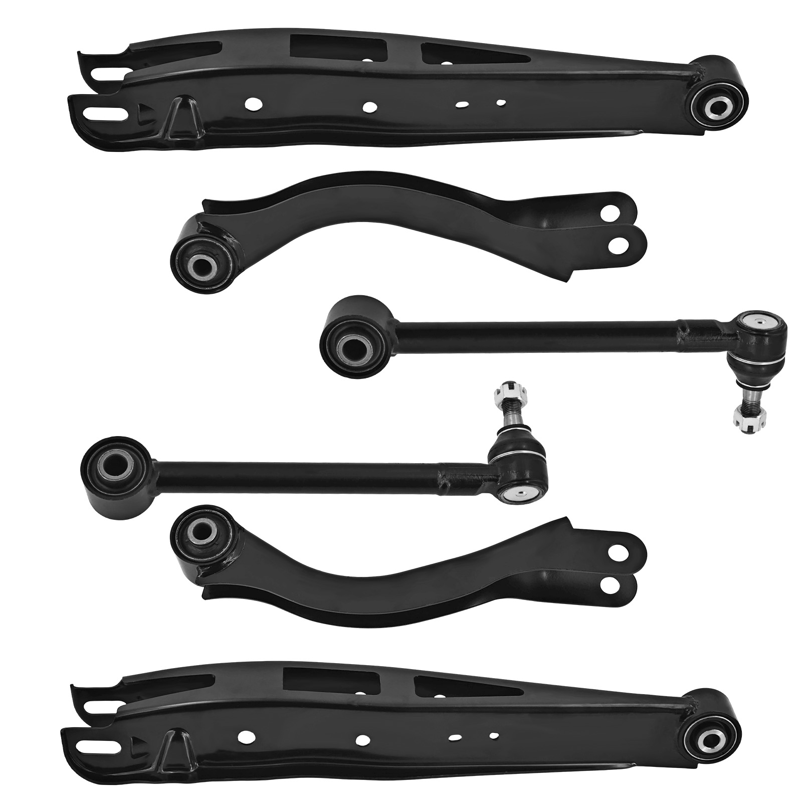 Rear Lower & Trailing Control Arms Fits for Subaru Forester 2014-2018 Impreza 2012-2016 Crosstrek 2016-2017