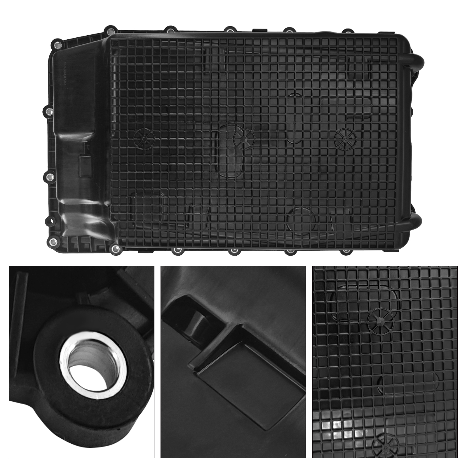 Transmission Oil Pan with Gasket for Ford F-150 2021-2023 Explorer 2020-2023 Lincoln Aviator 2020-2023 V6 3.0L