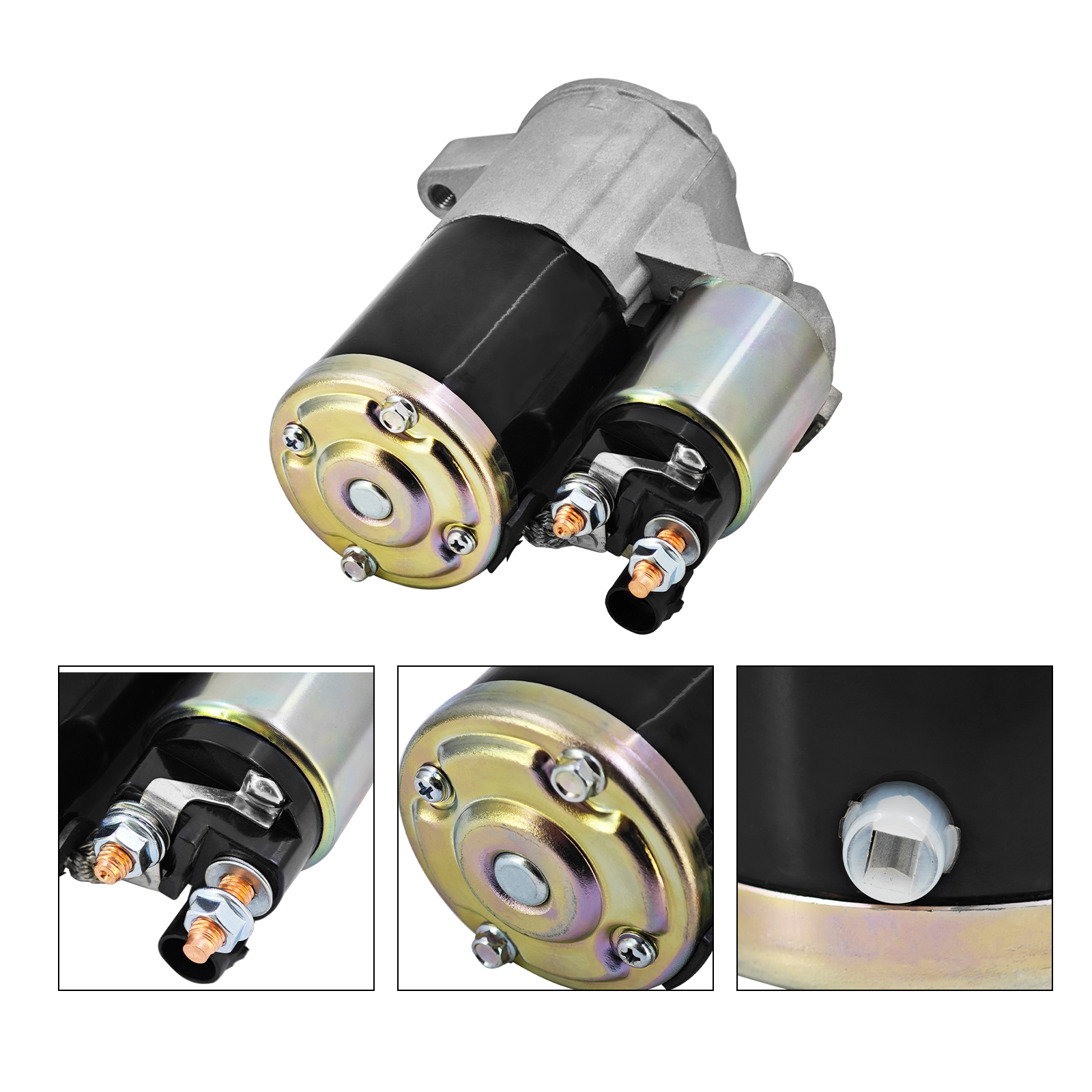 Starter Motor Fits for Ram 1500 2022-2026, for Jeep Cherokee L 2021-2025, for Wagoneer, fits for Grand Cherokee 2022-2023