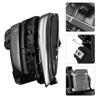 Right LED Headlight Assembly Compatible with Tesla Model Y Juniper 2025-2026