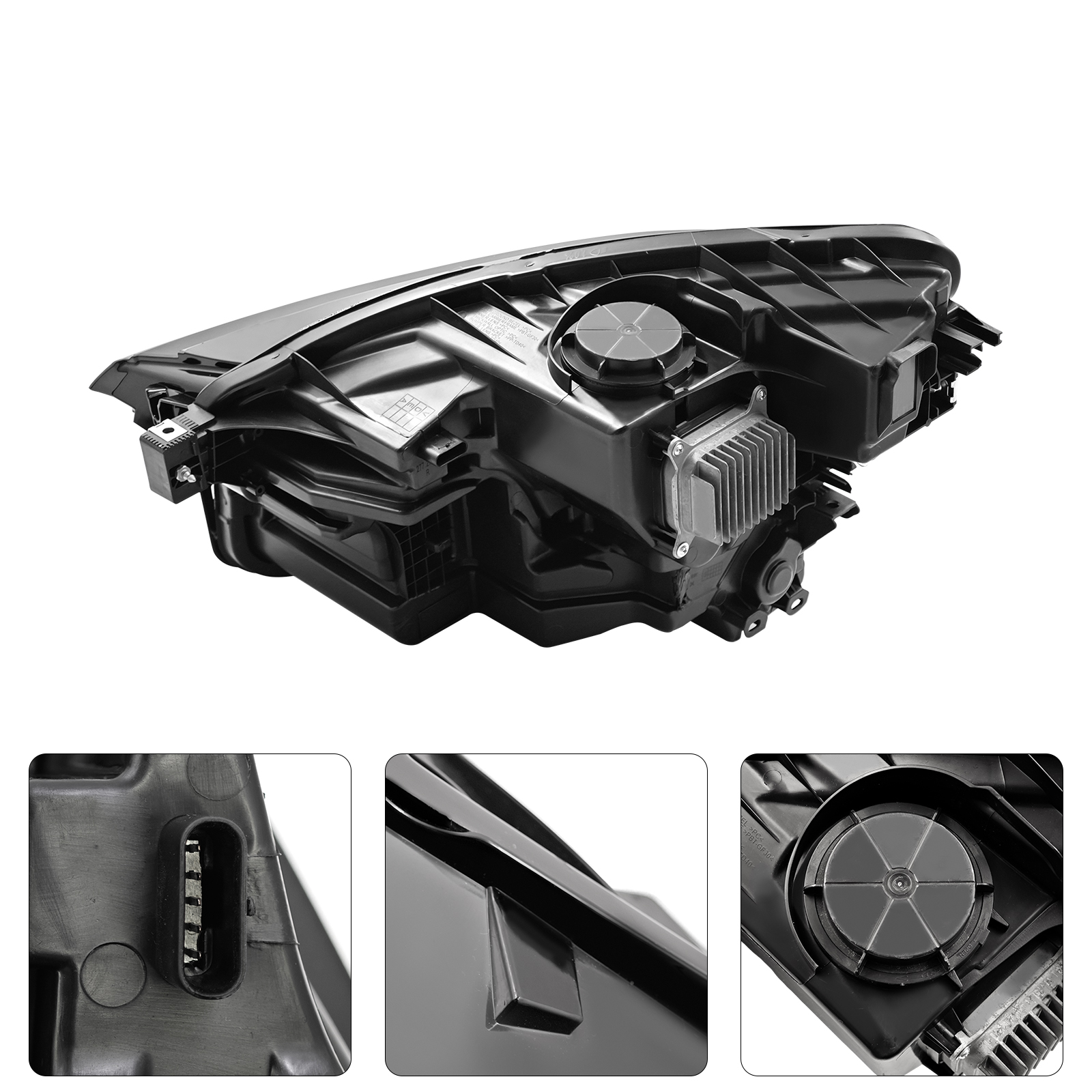 Right LED Headlight Assembly Compatible with Tesla Model Y Juniper 2025-2026
