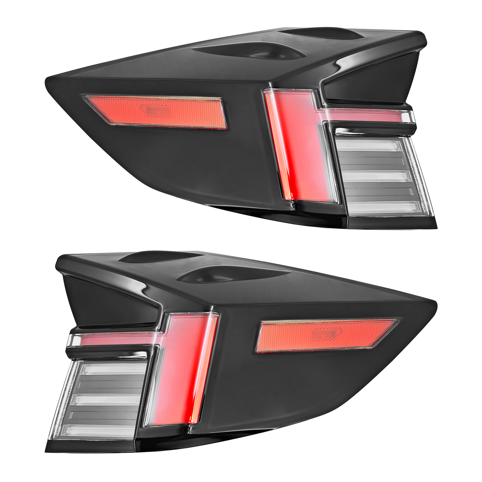 1pair Rear Left+Right Outer Full LED Tail Light Fits Hyundai Sonata 2024-2026