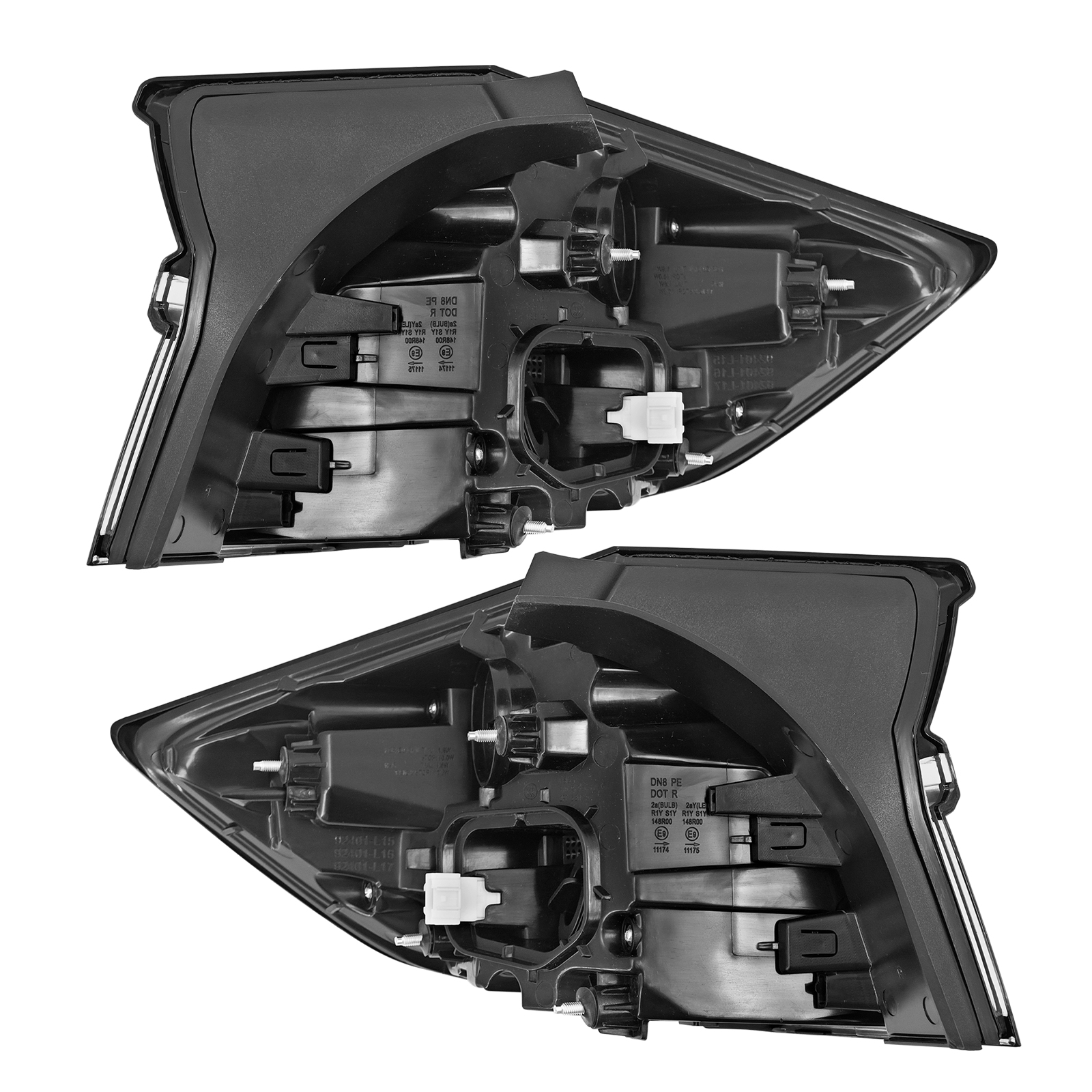 1pair Rear Left+Right Outer Full LED Tail Light Fits Hyundai Sonata 2024-2026