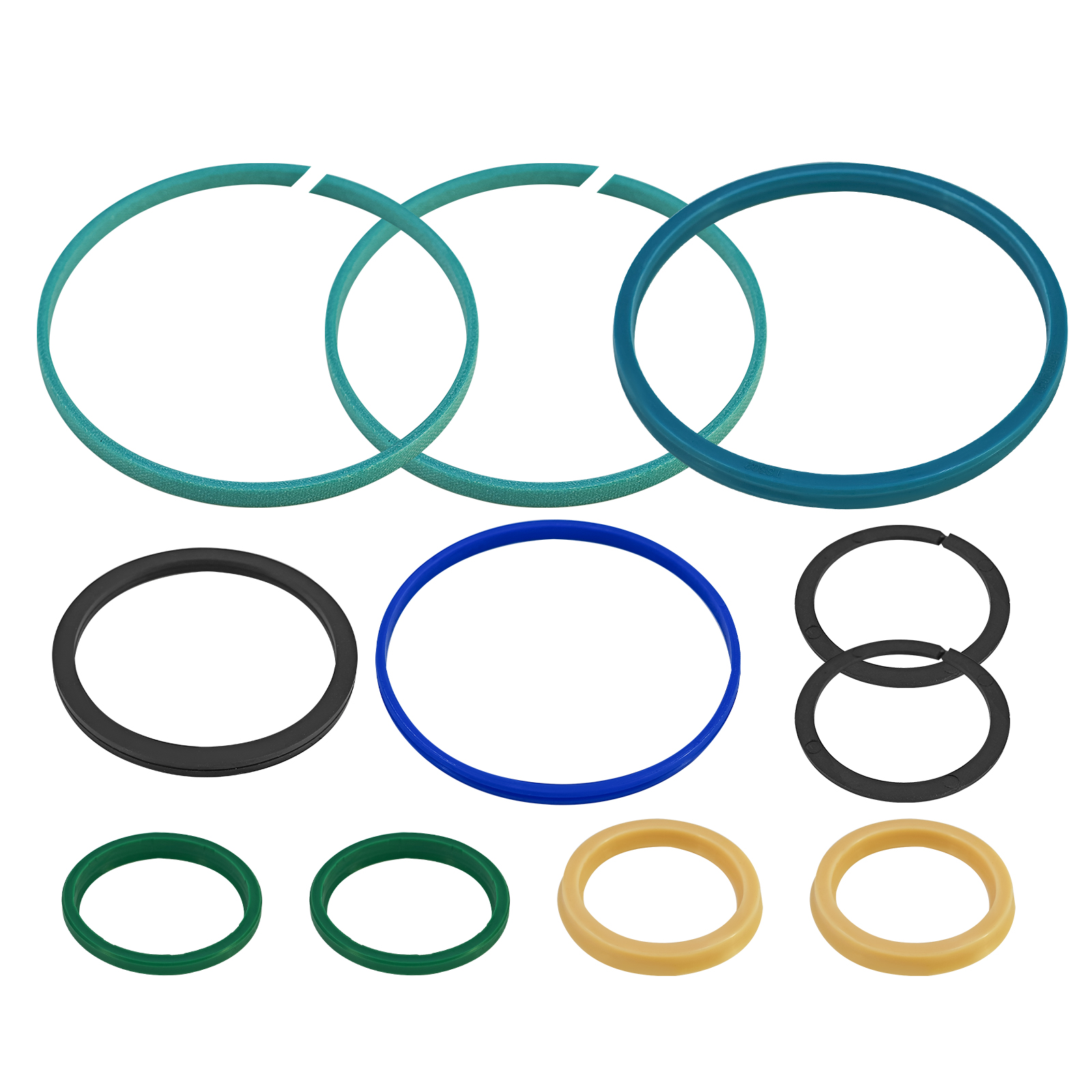 Hydraulic Seal Kit Compatible with Genie Rod 1.75 Bore 3.54 in | for Telehandler GTH644 GTH842 GTH844 SS644C SS842C TH636C TH644C