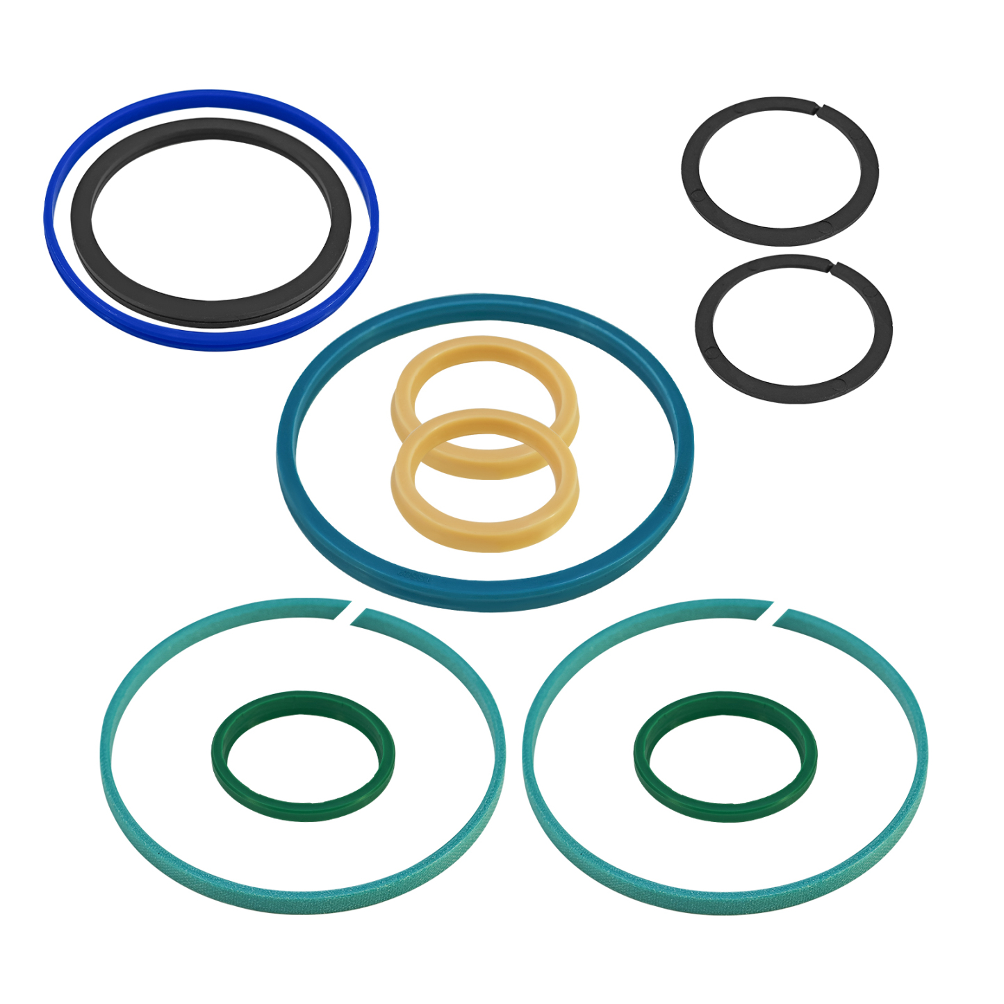 Hydraulic Seal Kit Compatible with Genie Rod 1.75 Bore 3.54 in | for Telehandler GTH644 GTH842 GTH844 SS644C SS842C TH636C TH644C