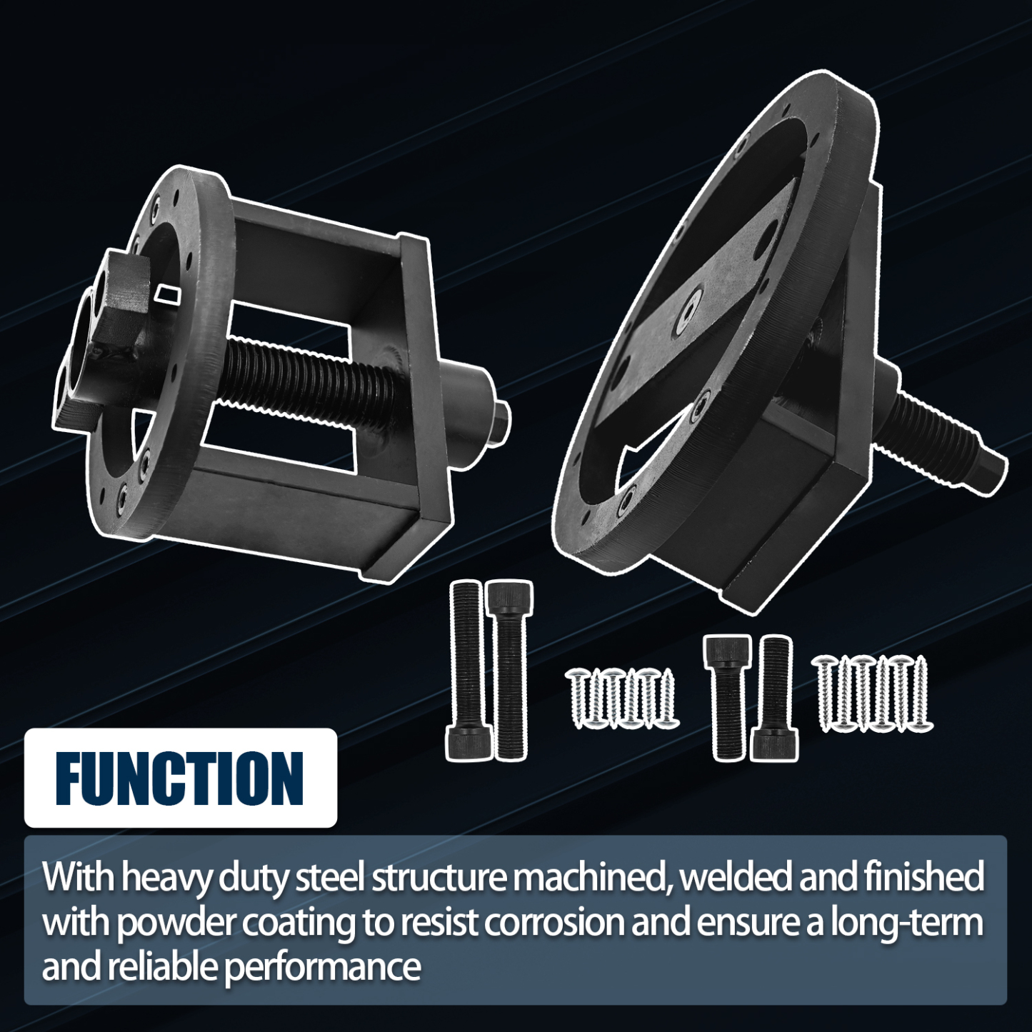 Front & Rear Crankshaft Seal Remover & Installer Tool Kit for Cummins 1989-2016 4BT 3.9L B Series 5.9L ISB 5.9L 6.7L QSB 5.9L 6.7L Paccar Engines PX-6