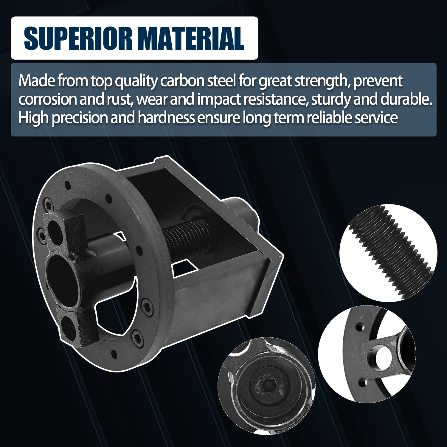 Front & Rear Crankshaft Seal Remover & Installer Tool Kit for Cummins 1989-2016 4BT 3.9L B Series 5.9L ISB 5.9L 6.7L QSB 5.9L 6.7L Paccar Engines PX-6