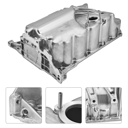 Engine Oil Pan Fits for BMW X2 X1 228i Gran Coupe M235i xDrive Gran Coupe 2.0L F44 F48 F39 F56 F55 F54 F60 