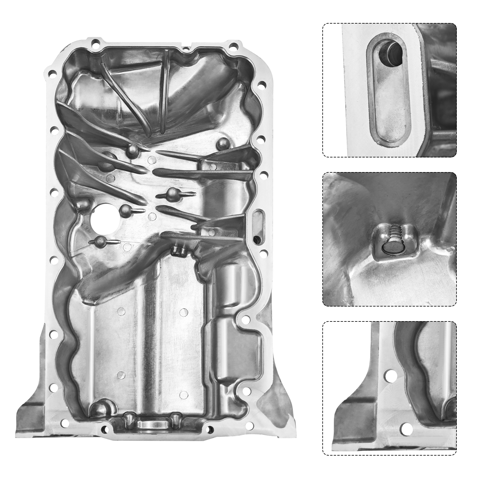 Engine Oil Pan Fits for BMW X2 X1 228i Gran Coupe M235i xDrive Gran Coupe 2.0L F44 F48 F39 F56 F55 F54 F60 