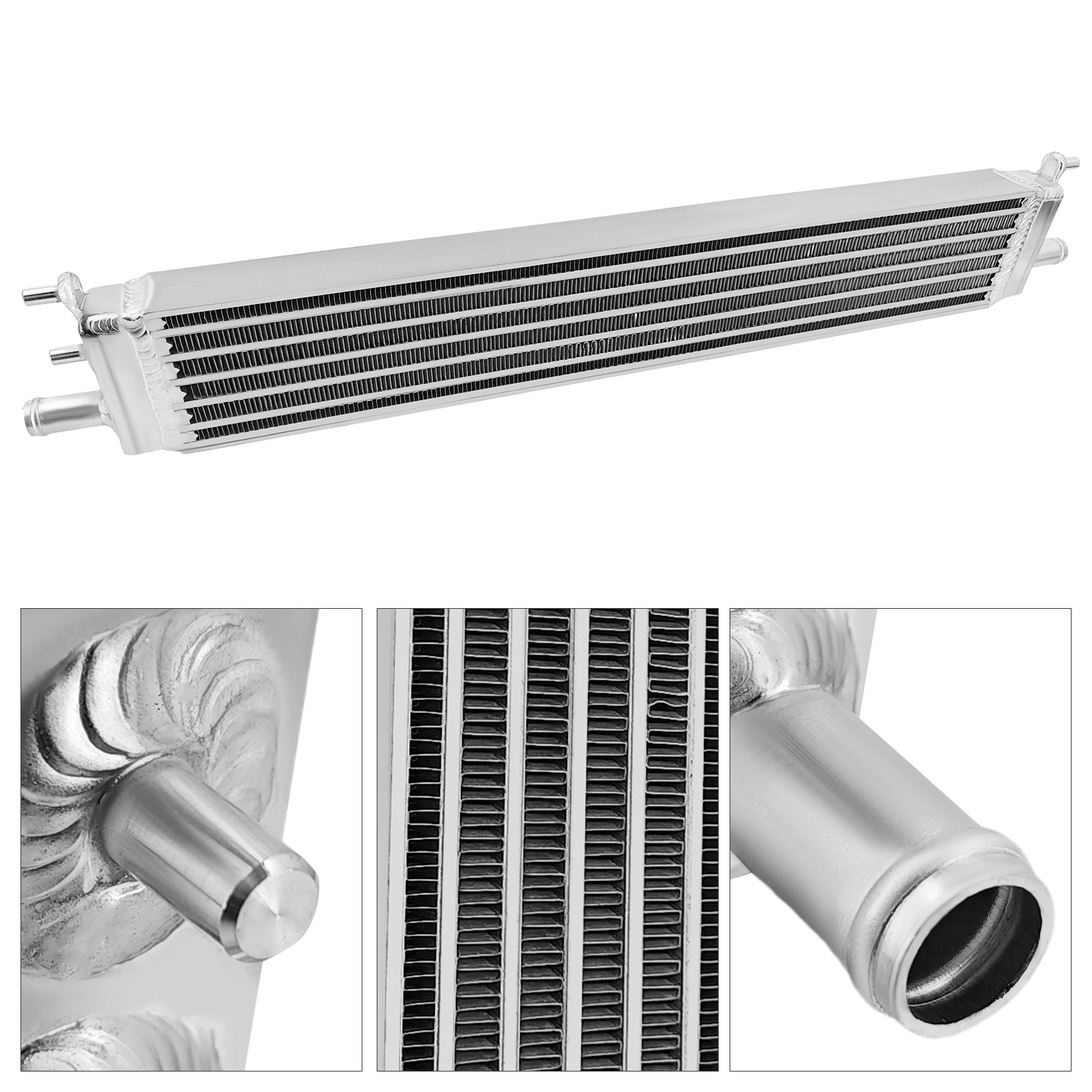 Low Temperature Auxiliary Cooler Radiator Fits for Mercedes Benz G55 AMG W463 2003-2011, S55 AMG W220 2003-2006, SL65 AMG R230 2005-2011, S65 AMG W220 2006